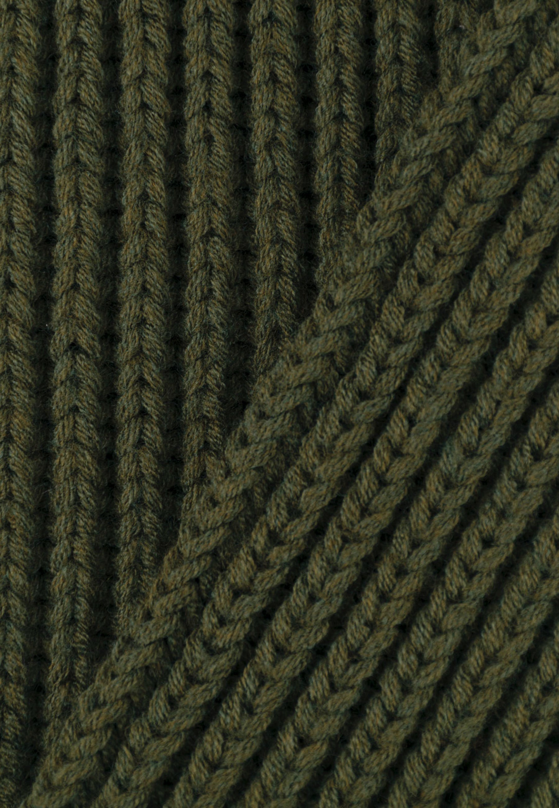 Chunky Knit Rib Scarf