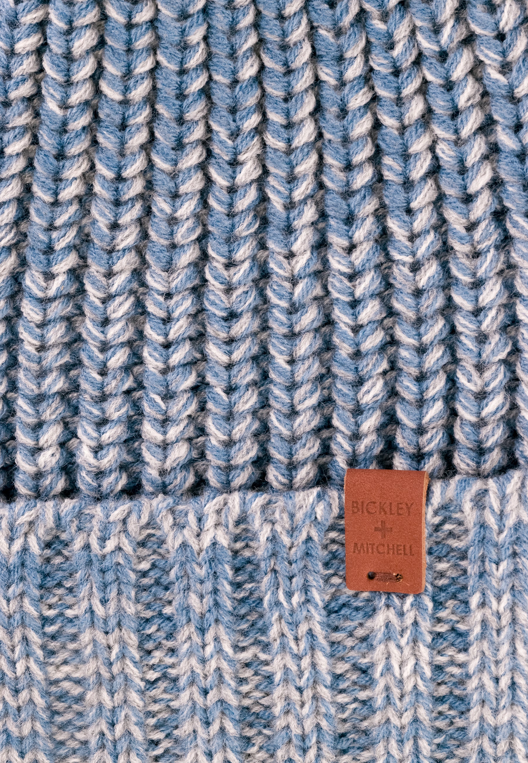 Chunky Knit Twisted Color Beanie