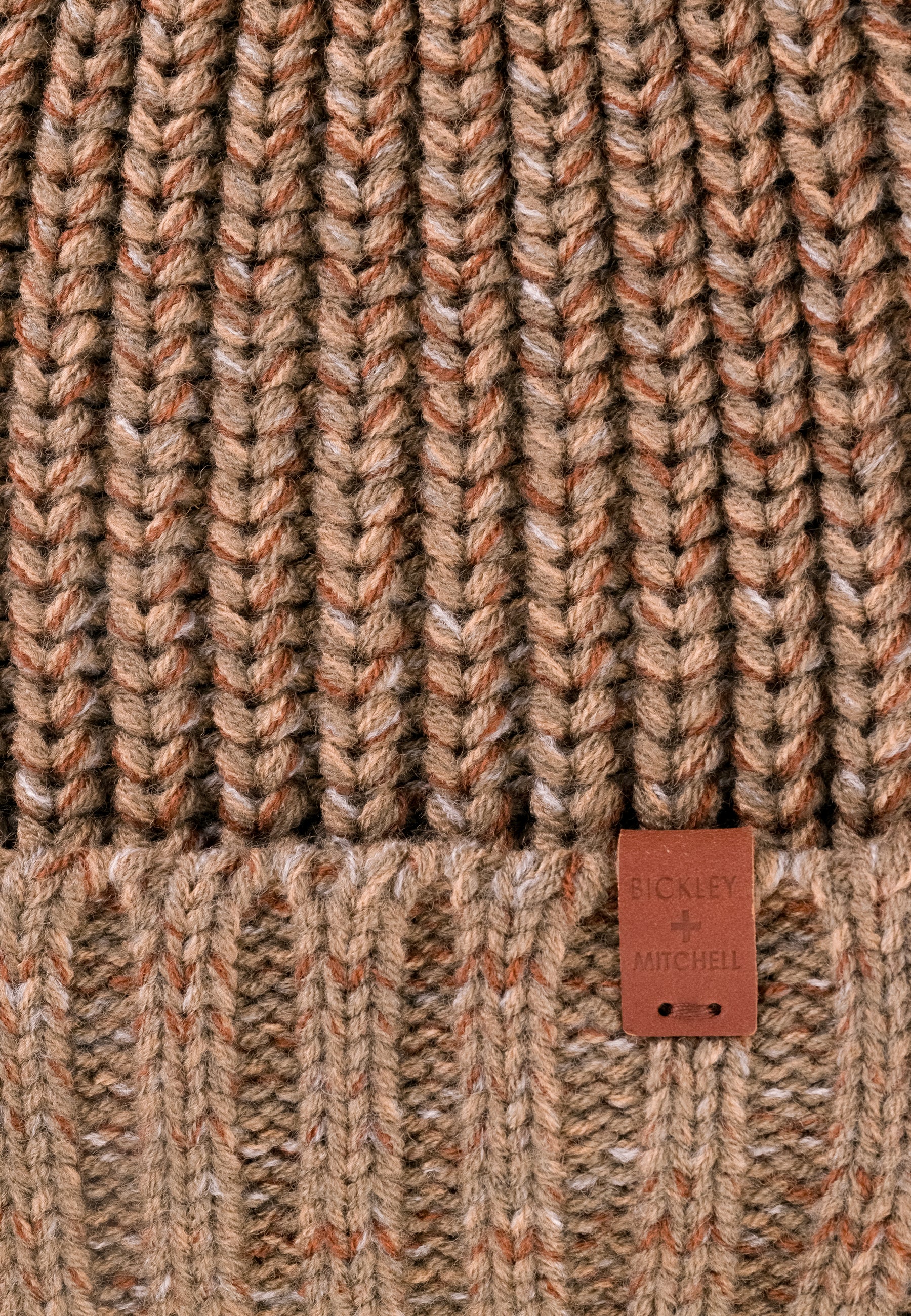 Chunky Knit Twisted Color Beanie