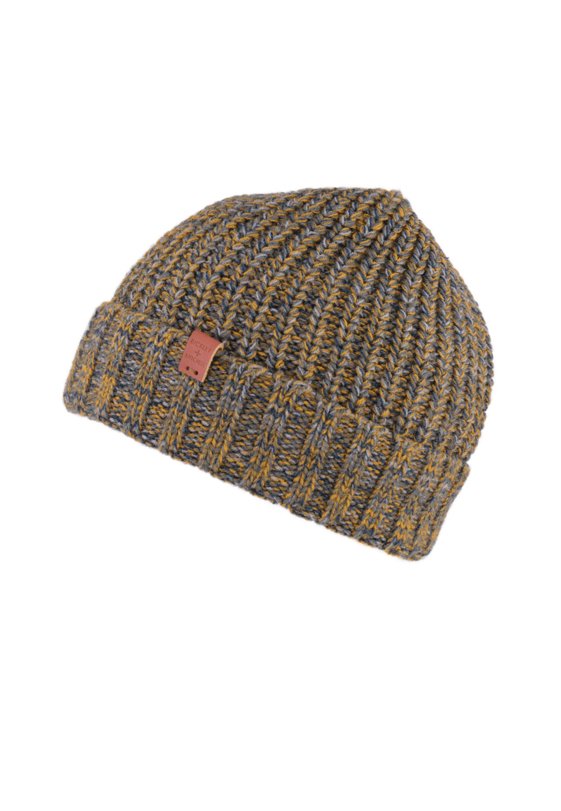 Chunky Knit Twisted Color Beanie