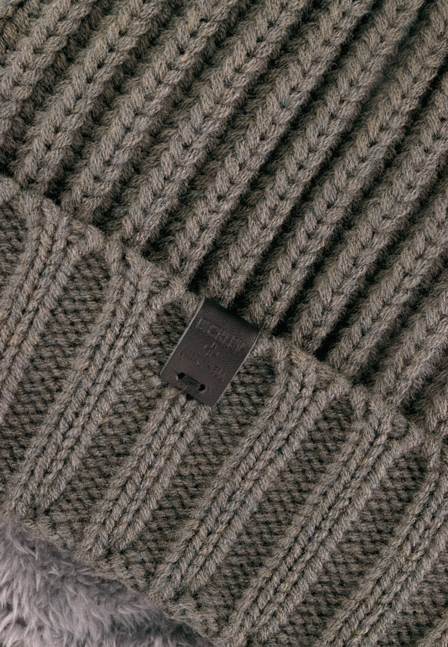 Two Tone Lined Beanie