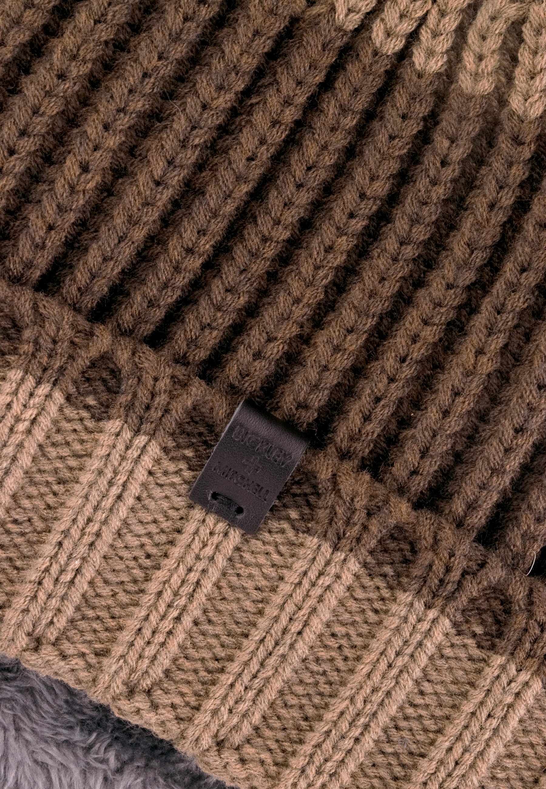 Two Tone Lined Beanie