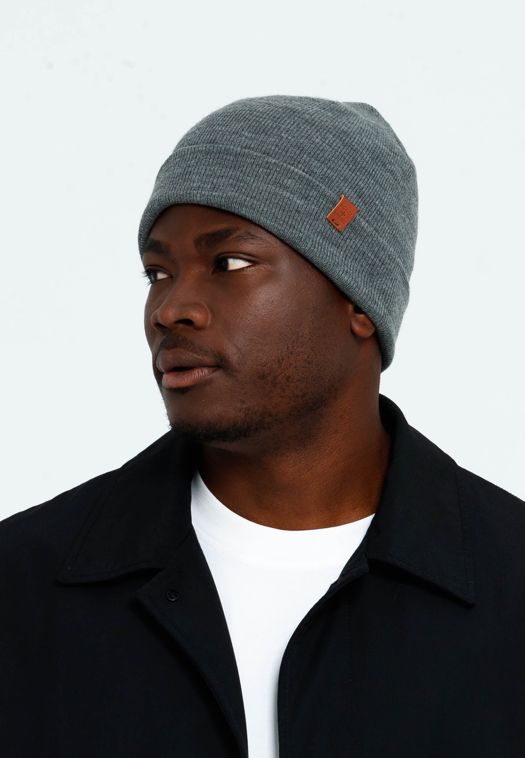 Basic Fine Knit Turncuff Beanie