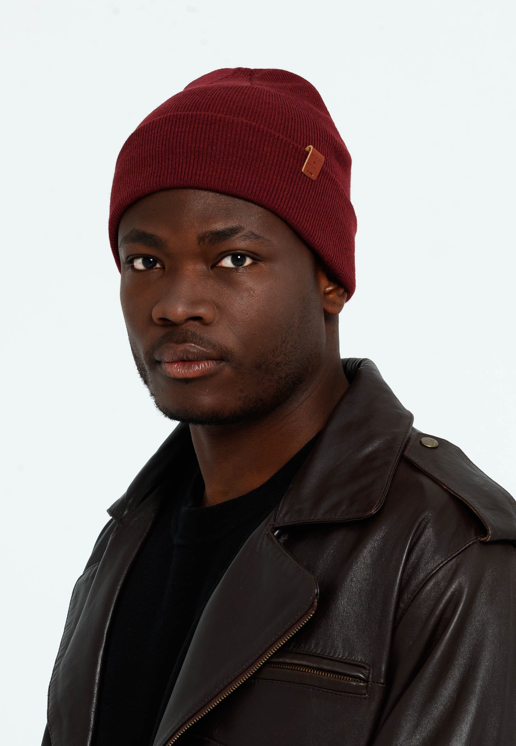 Basic Fine Knit Turncuff Beanie