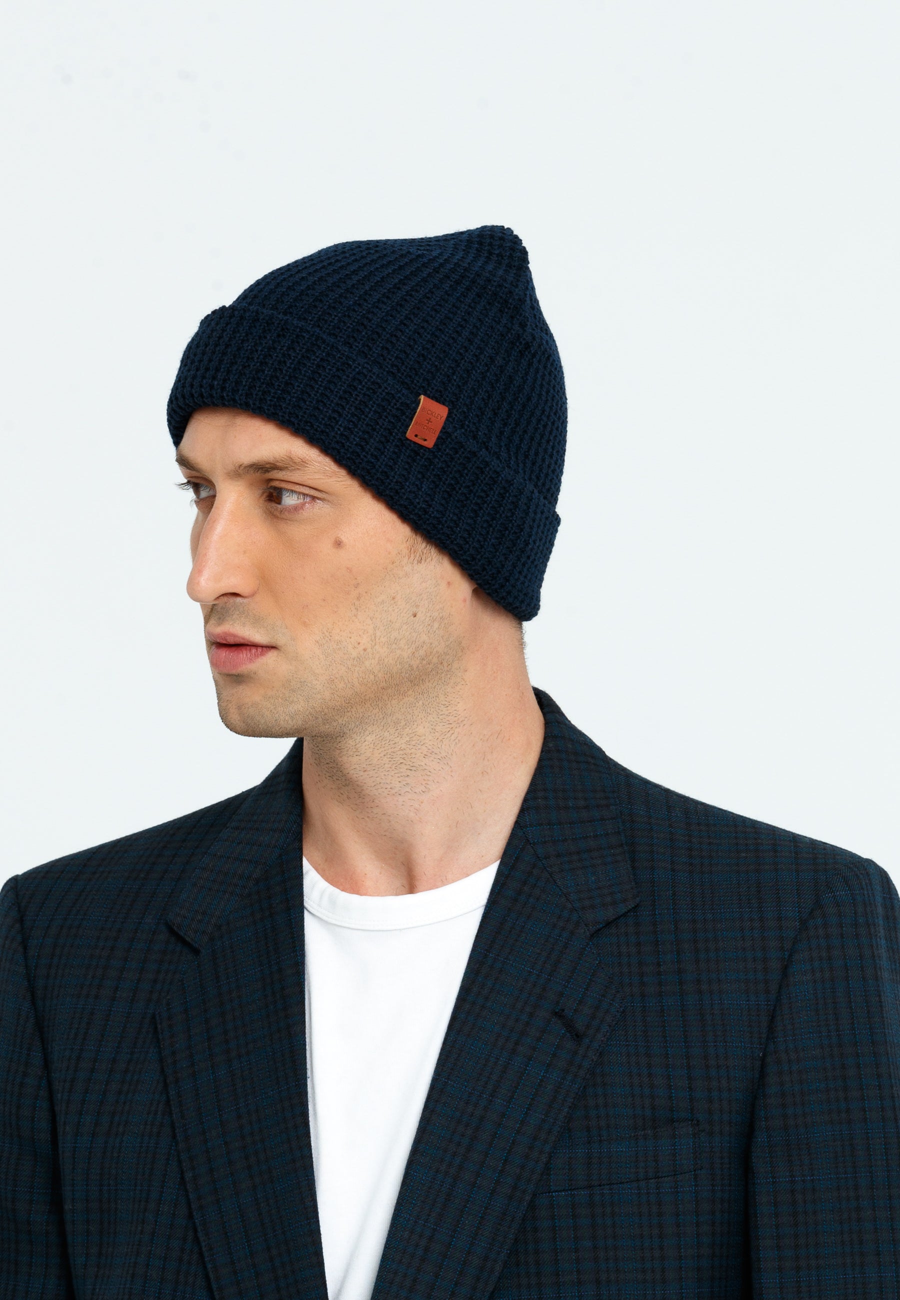 Basic Waffle Knit Beanie