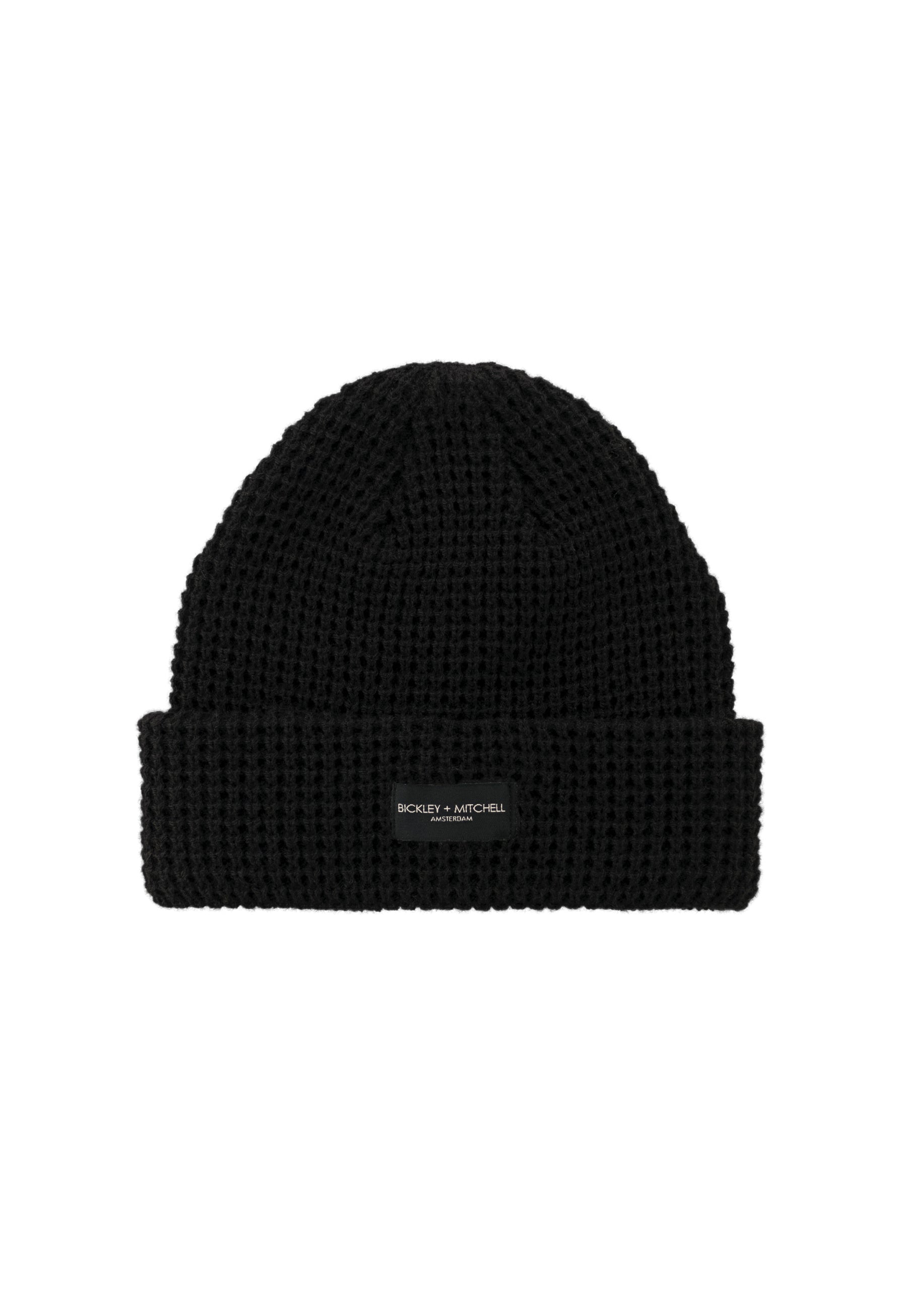Basic Fishermans Waffle Knit Beanie