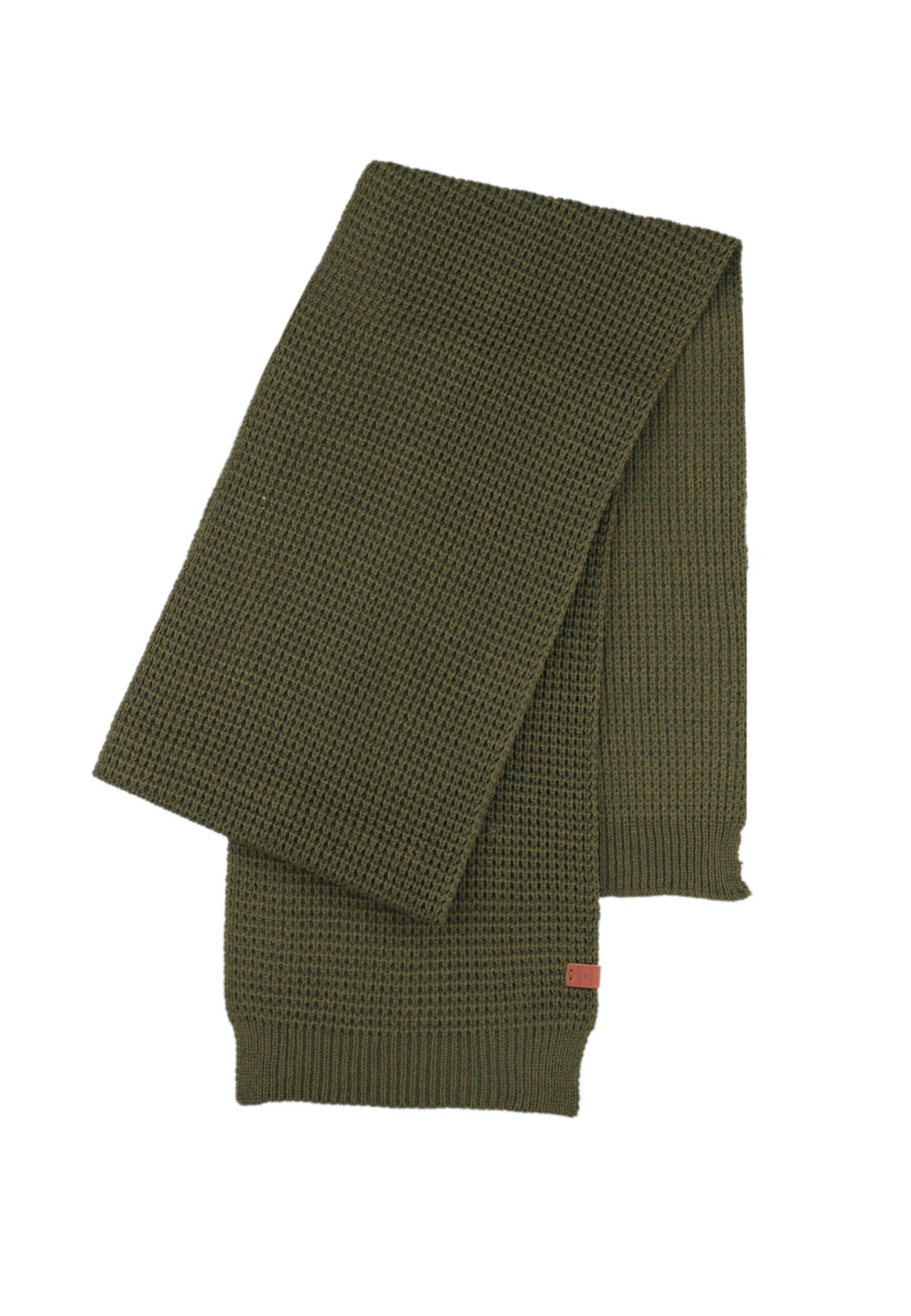 Basic Waffle Knit Scarf