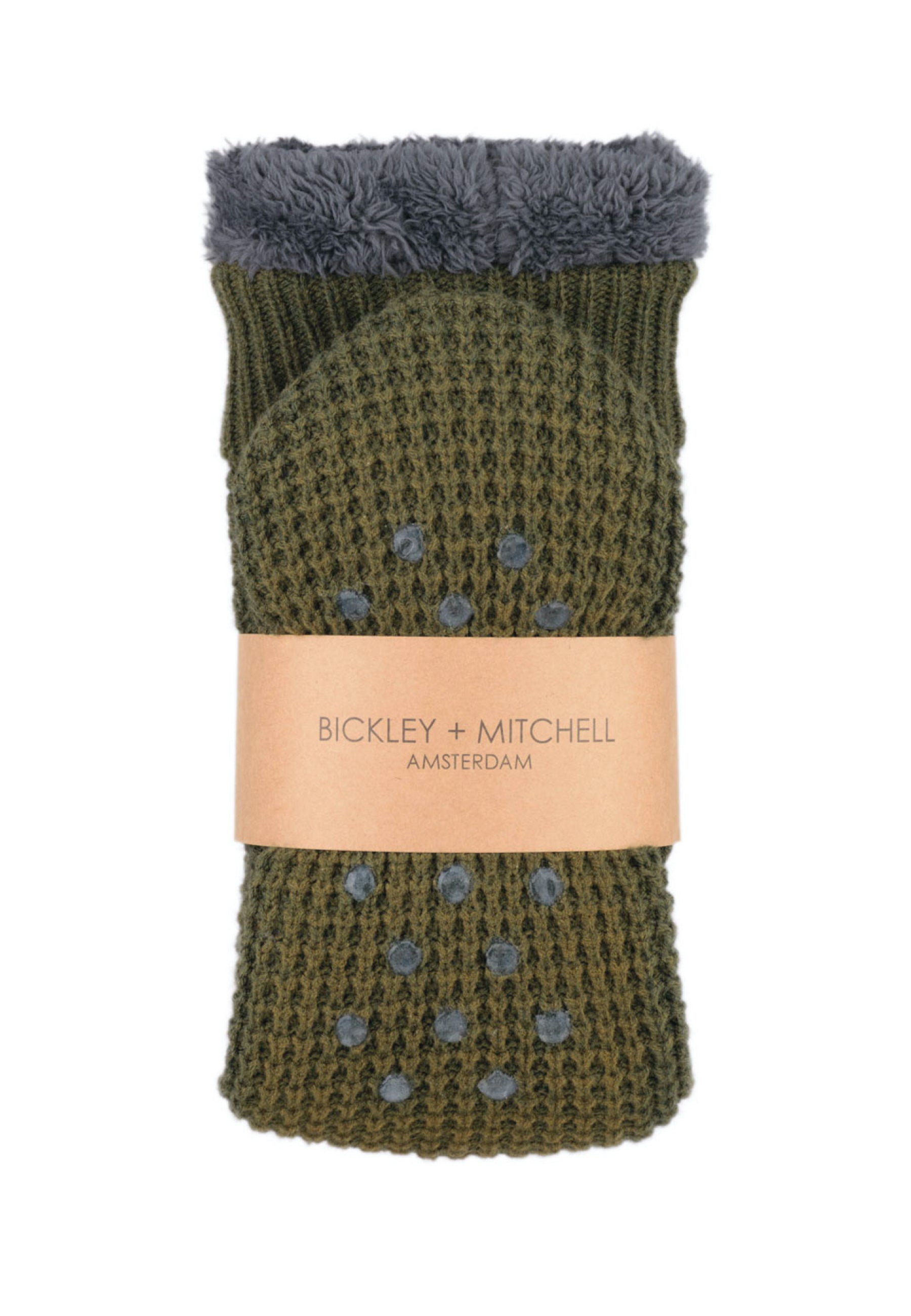 Basic Waffle Knit Slipper Socks