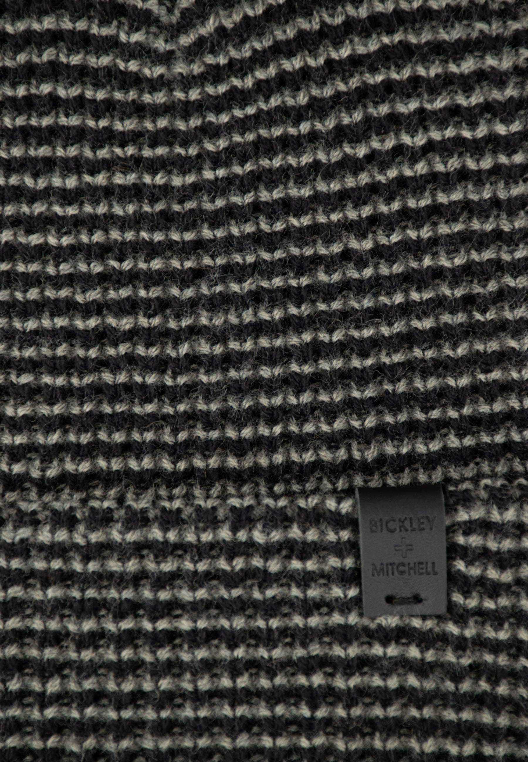 Striped Waffle Beanie