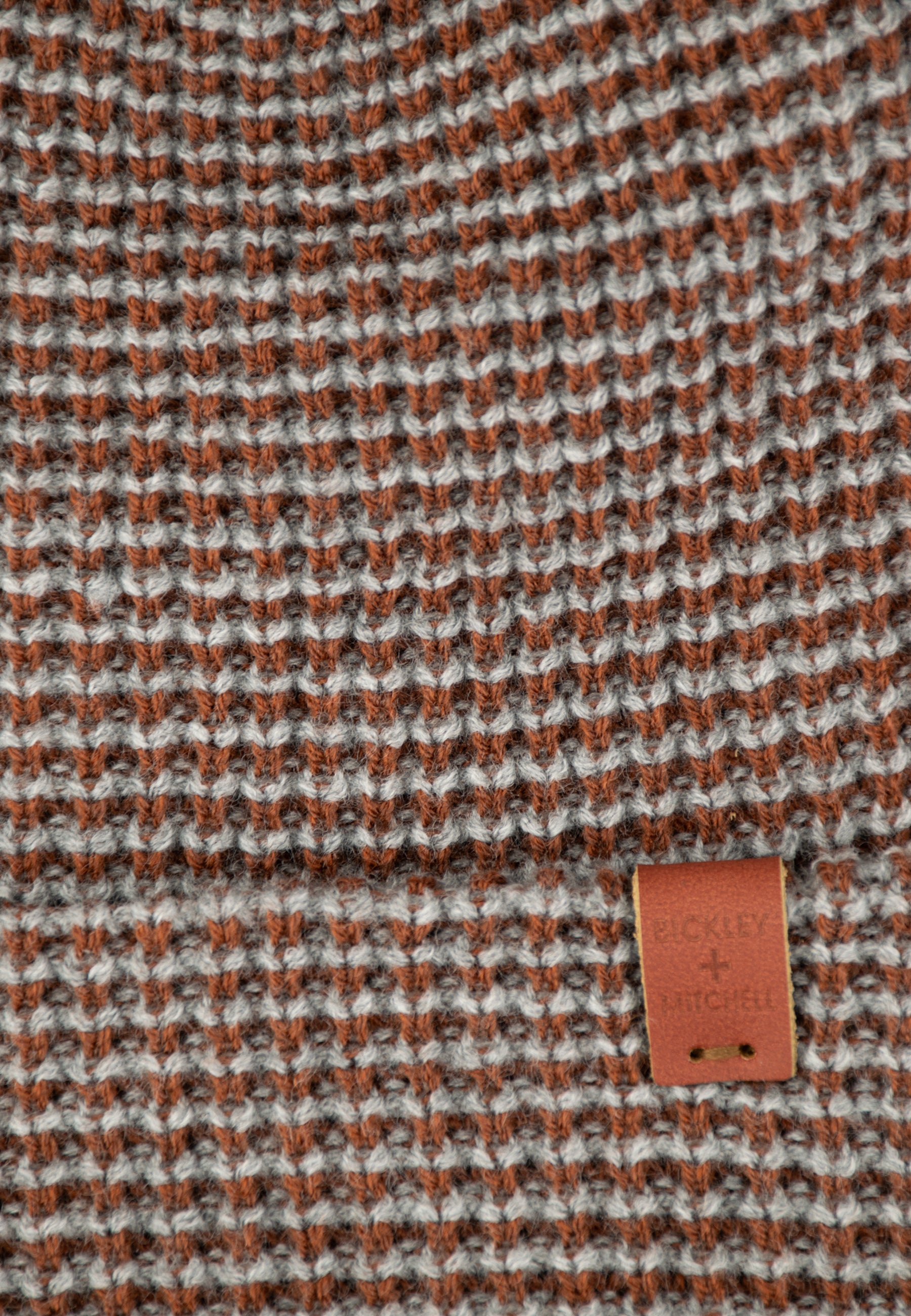 Striped Waffle Beanie