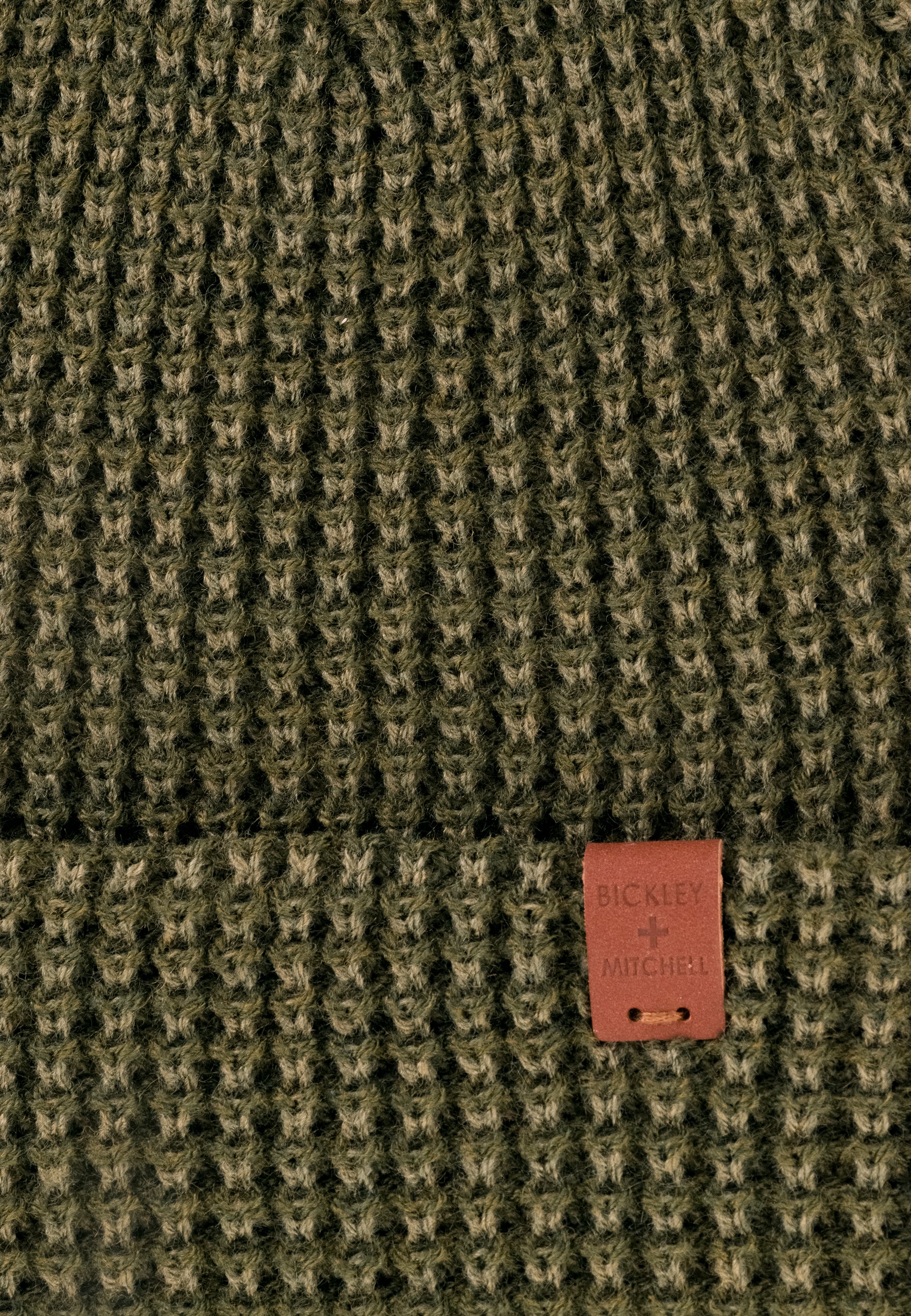 Striped Waffle Beanie