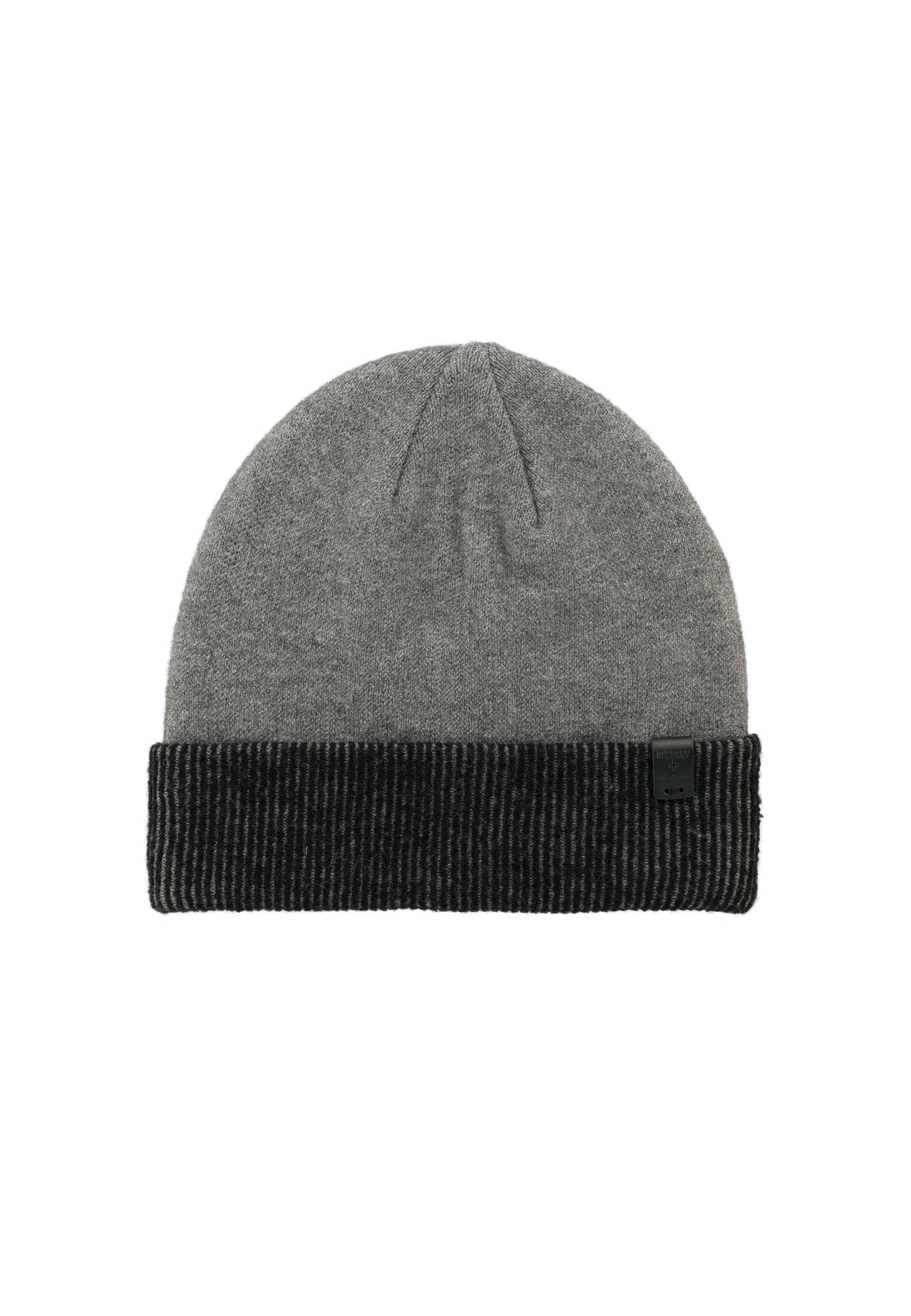 Classic Fine Rib Two Tone Beanie