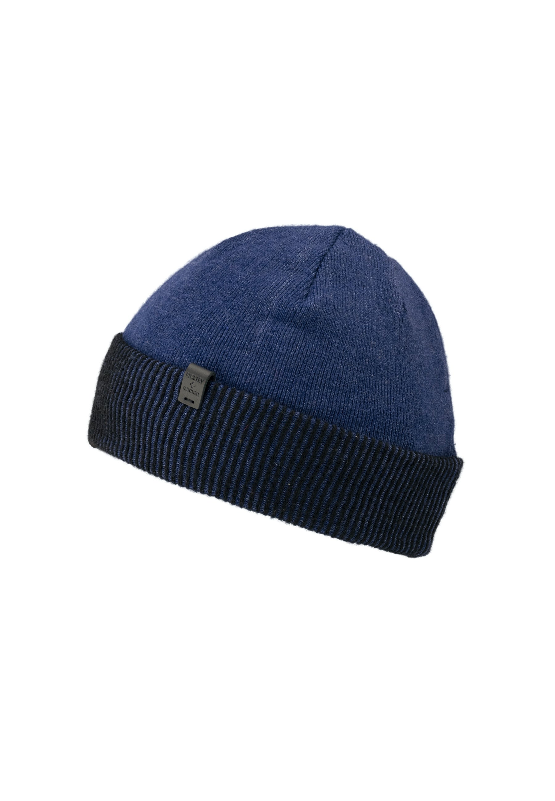 Classic Fine Rib Two Tone Beanie