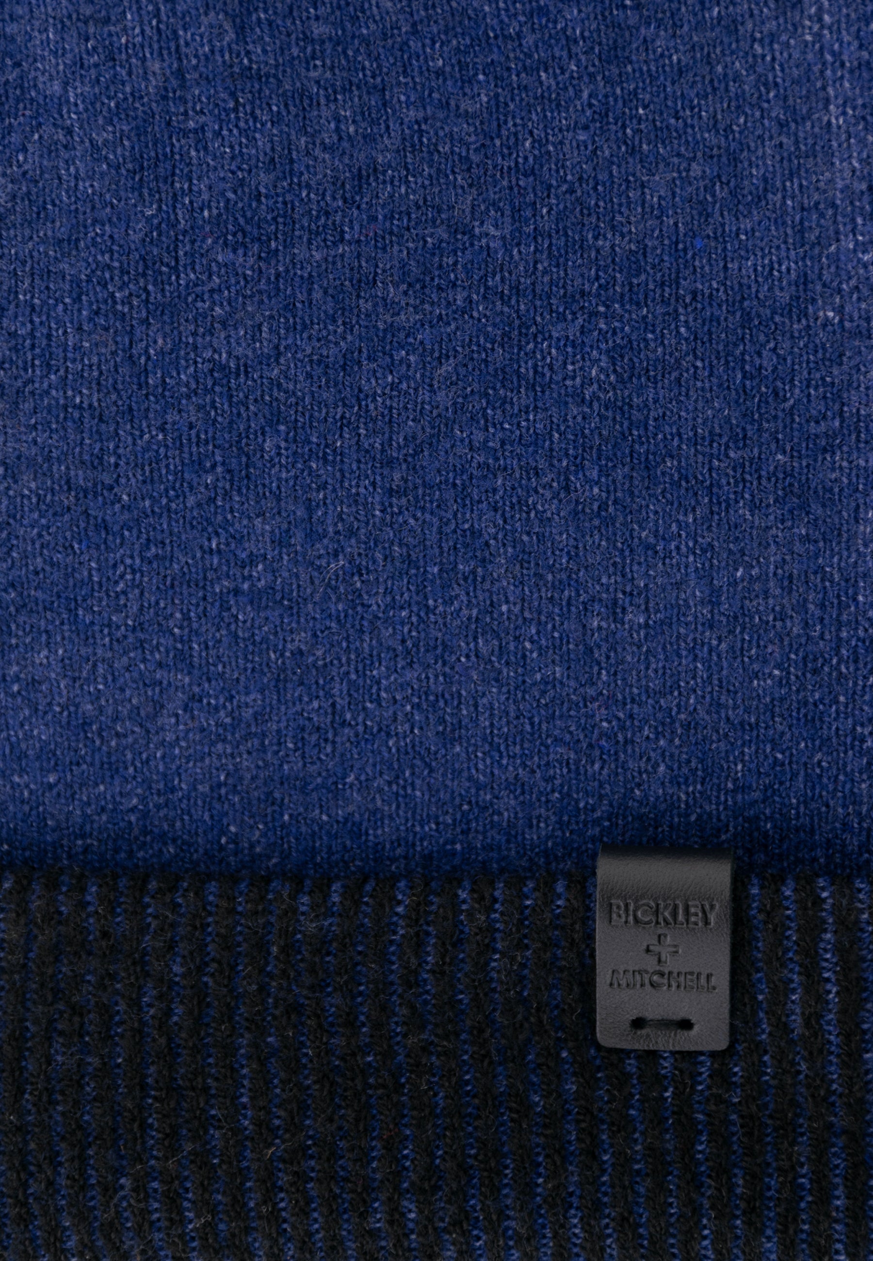 Classic Fine Rib Two Tone Beanie