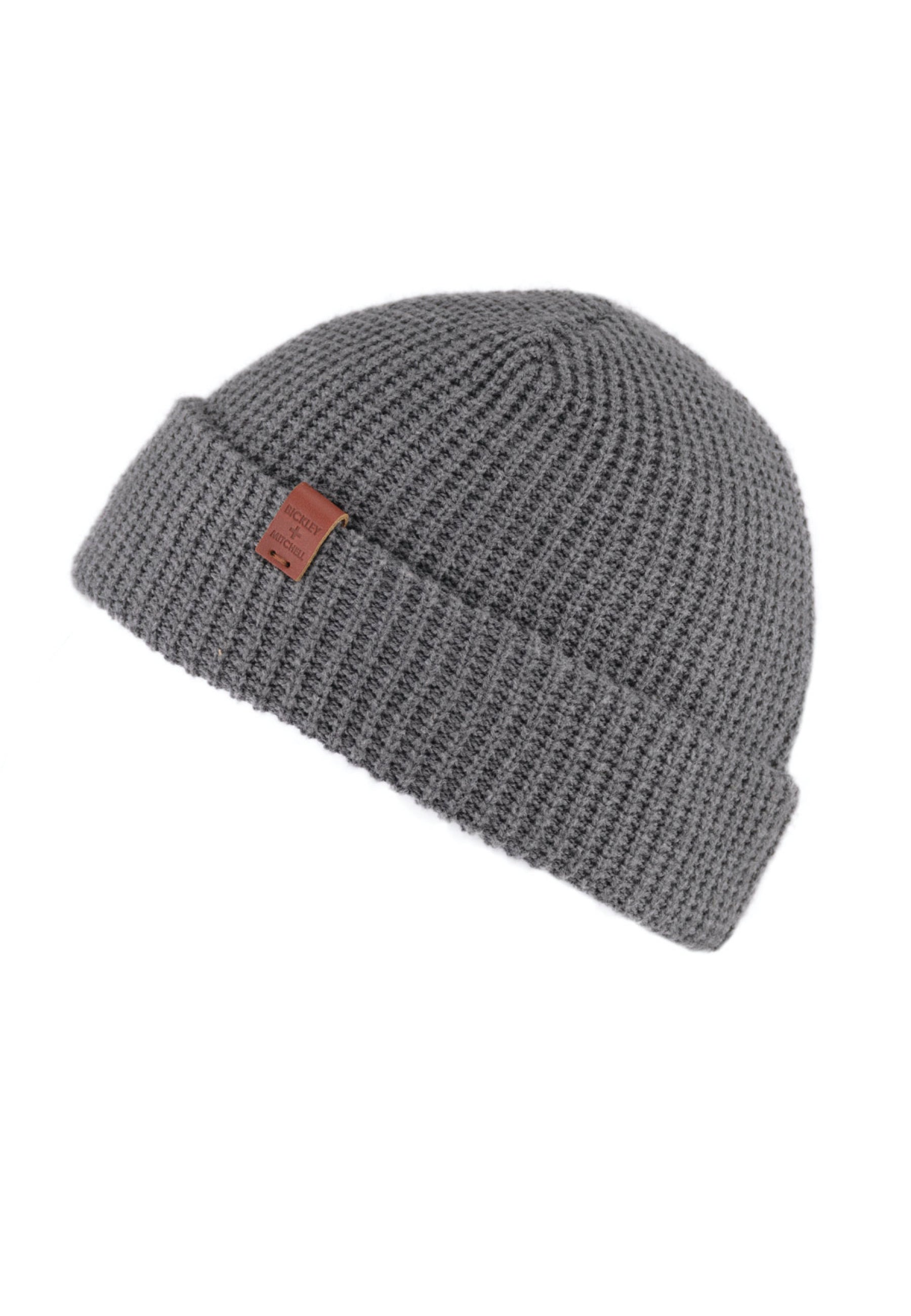 Waffle Knit Cotton Blend Beanie