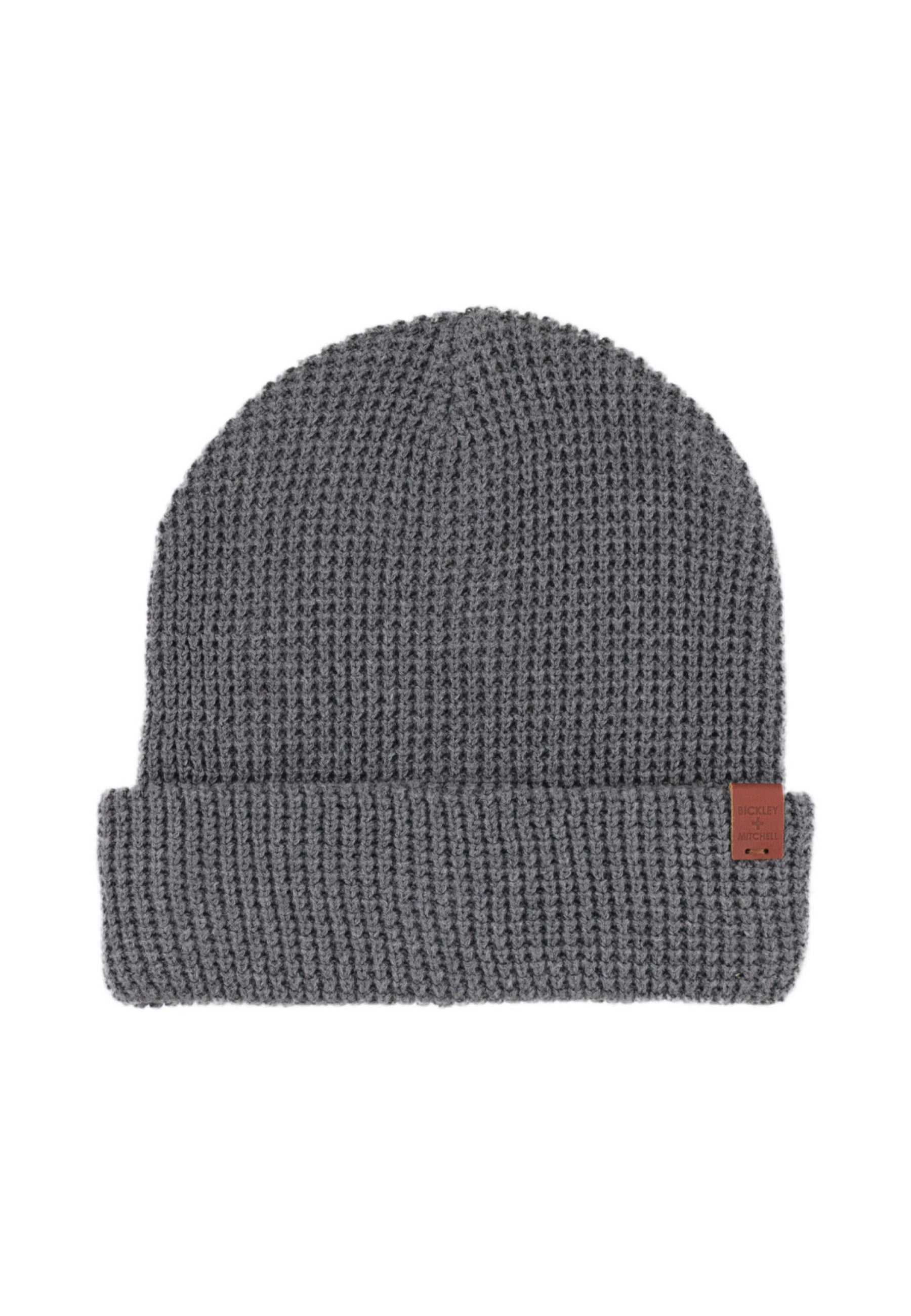 Waffle Knit Cotton Blend Beanie