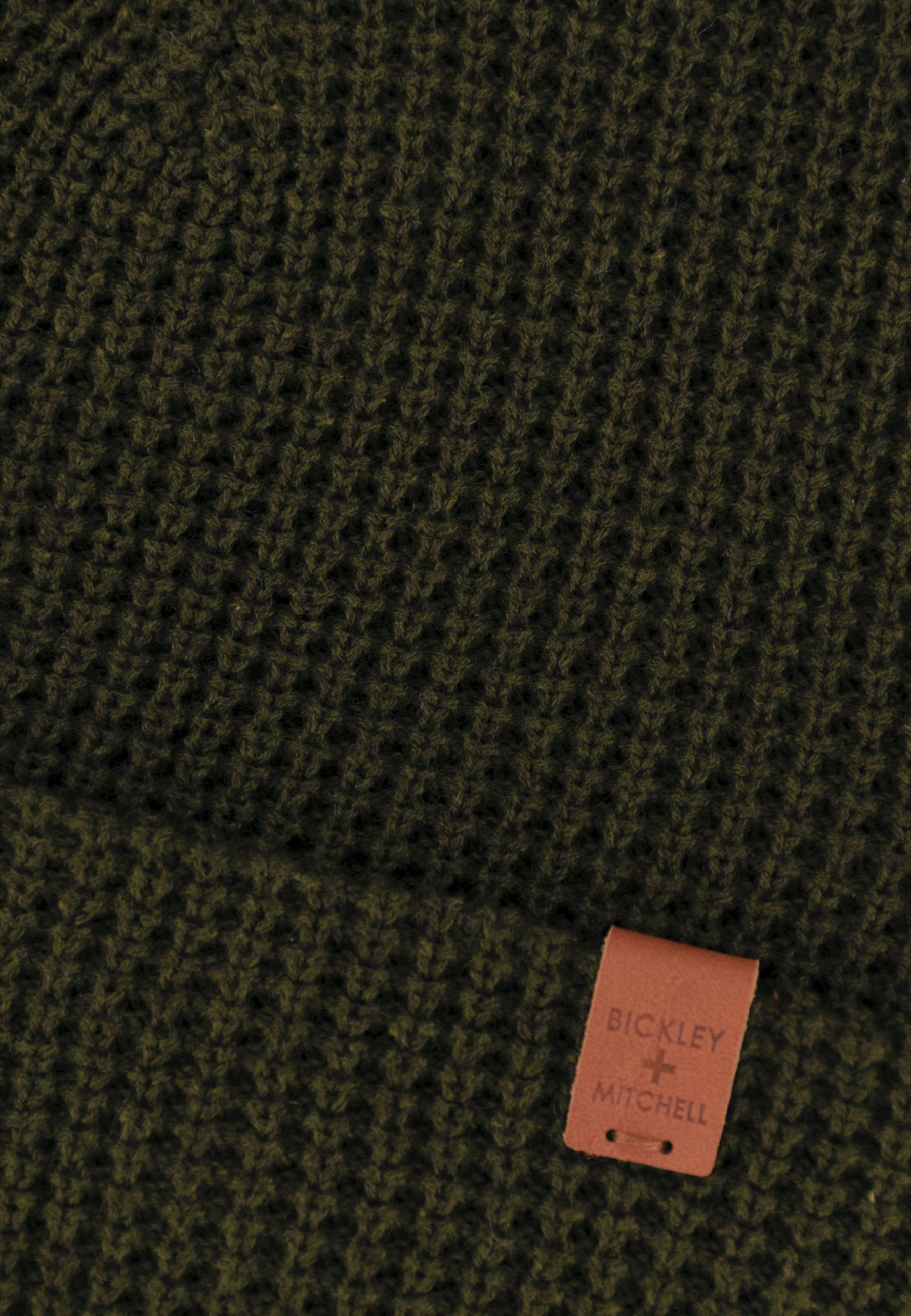 Waffle Knit Cotton Blend Beanie