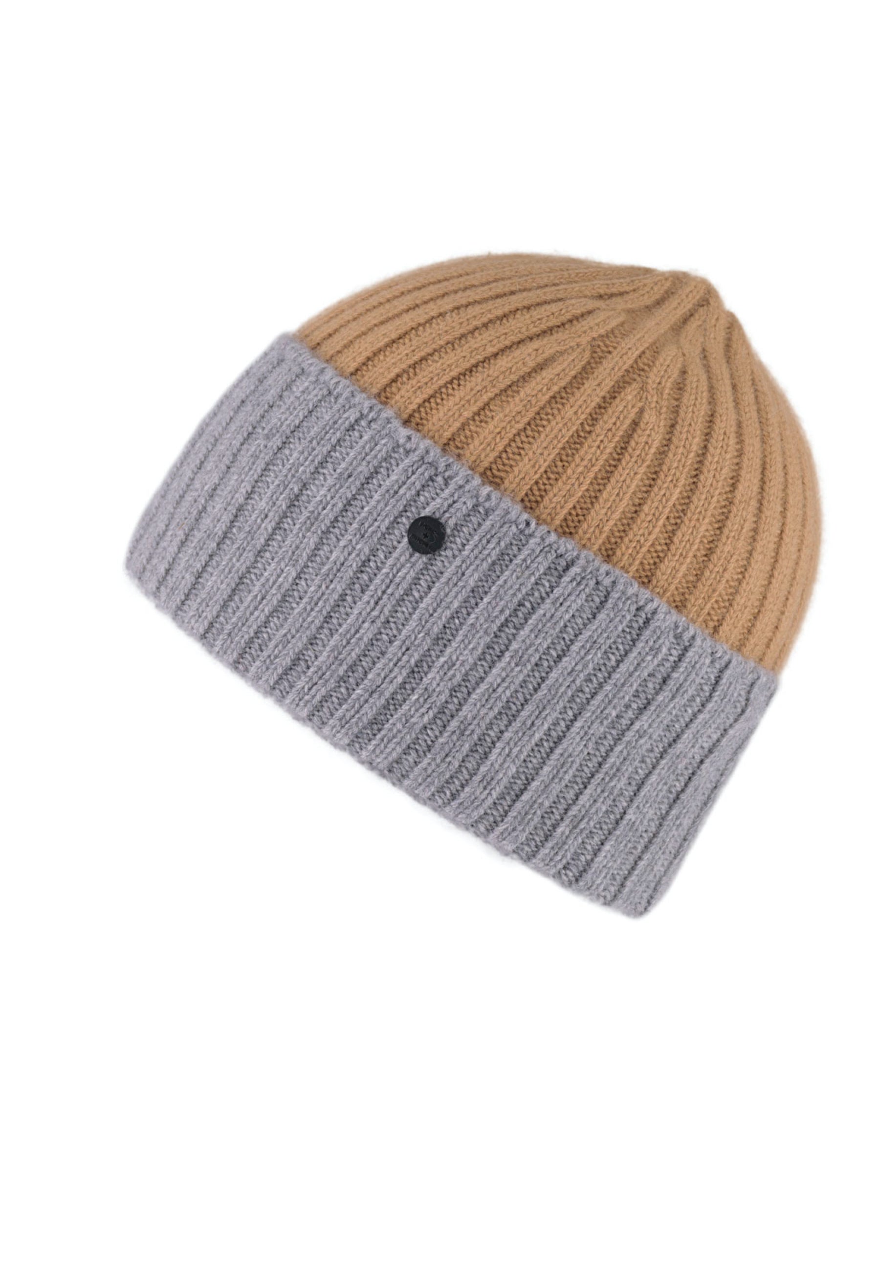 Cashmere Merino Chunky Rib Beanie
