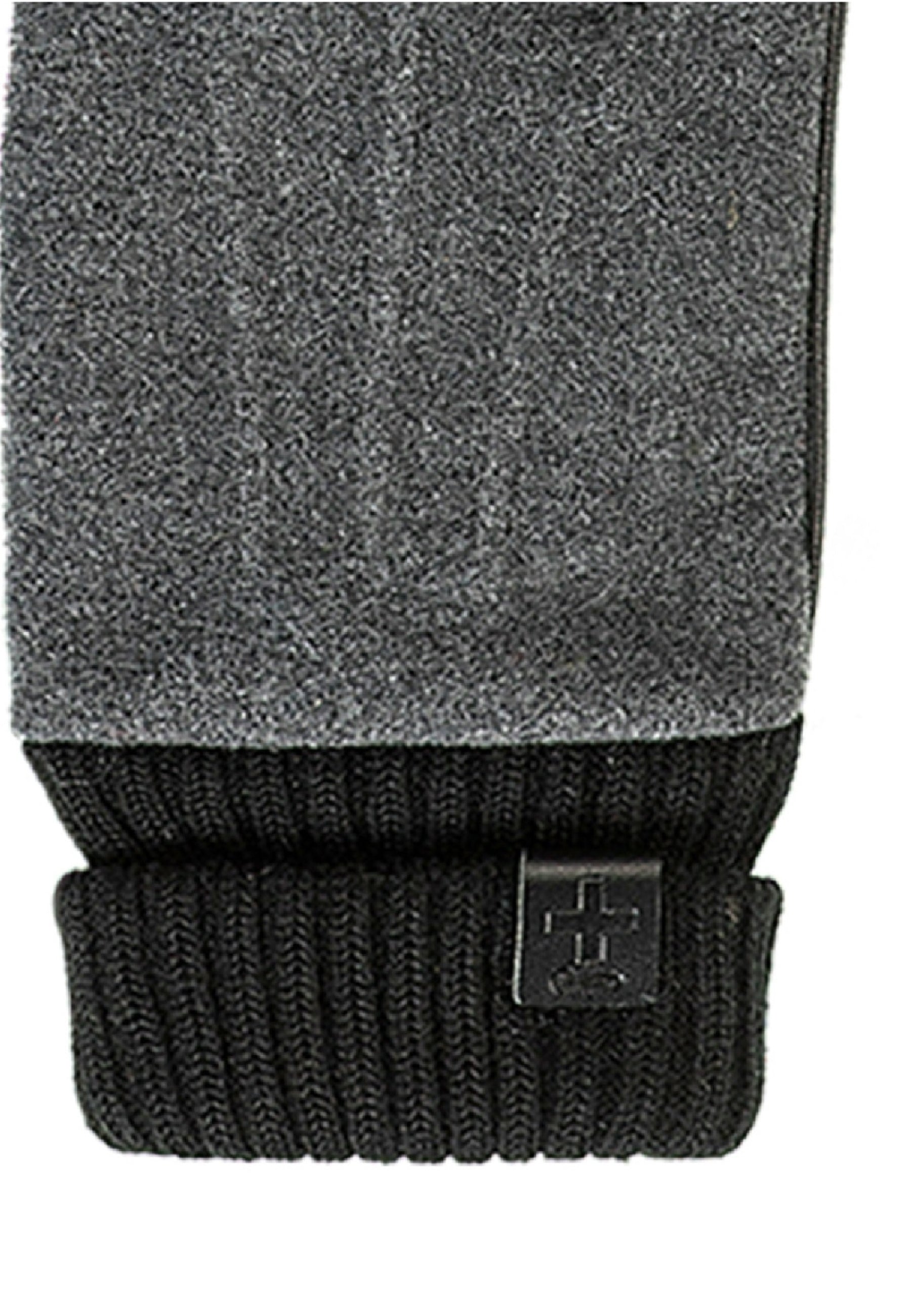 Leather& Felted Wool Gloves