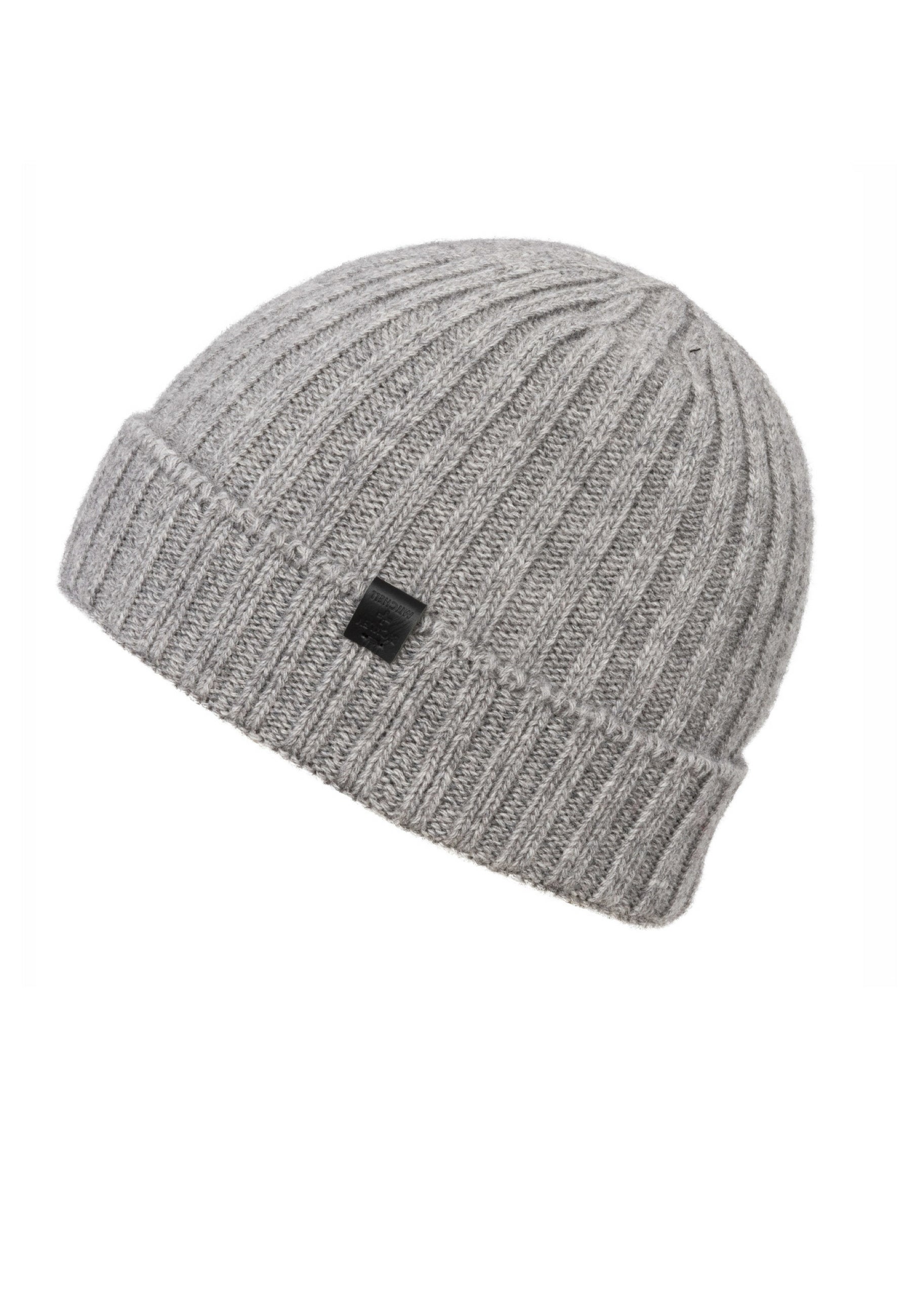 Lambswool Mens Rib Beanie