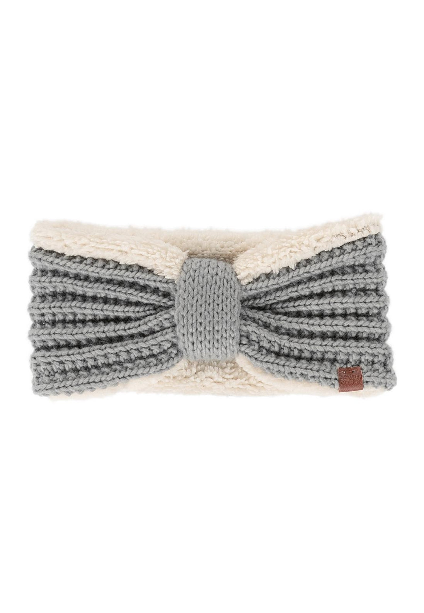 Teddy Lined Cable Knit Headband