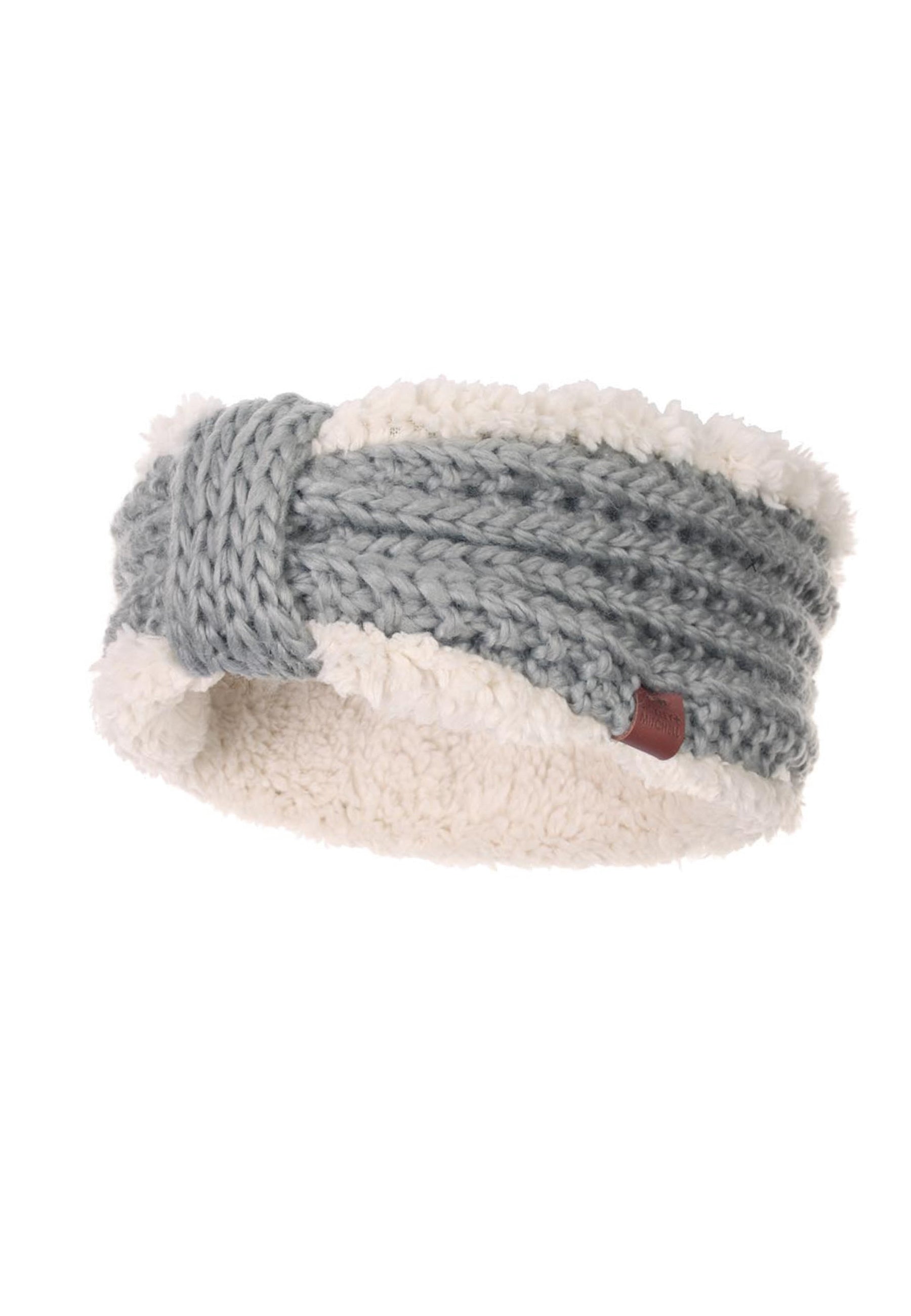 Teddy Lined Cable Knit Headband