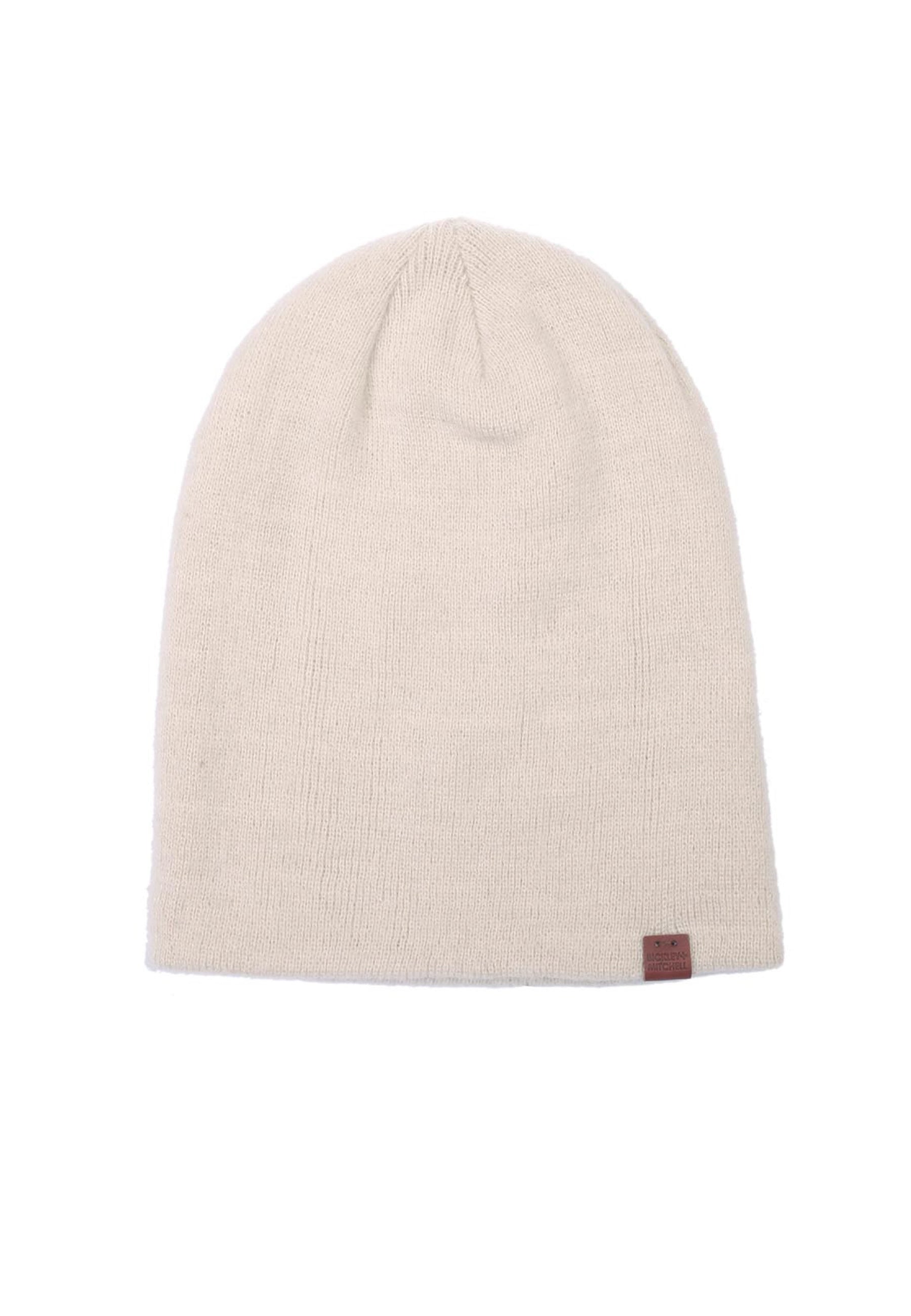 Fine Rib Slouchy Beanie