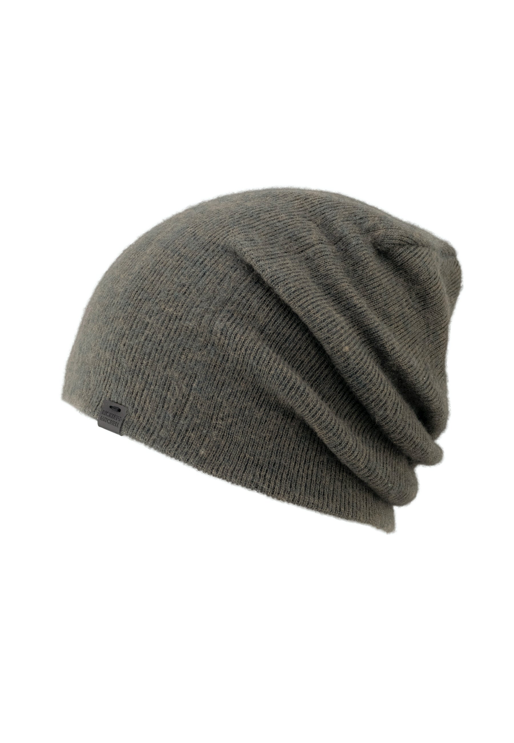 Fine Rib Slouchy Beanie