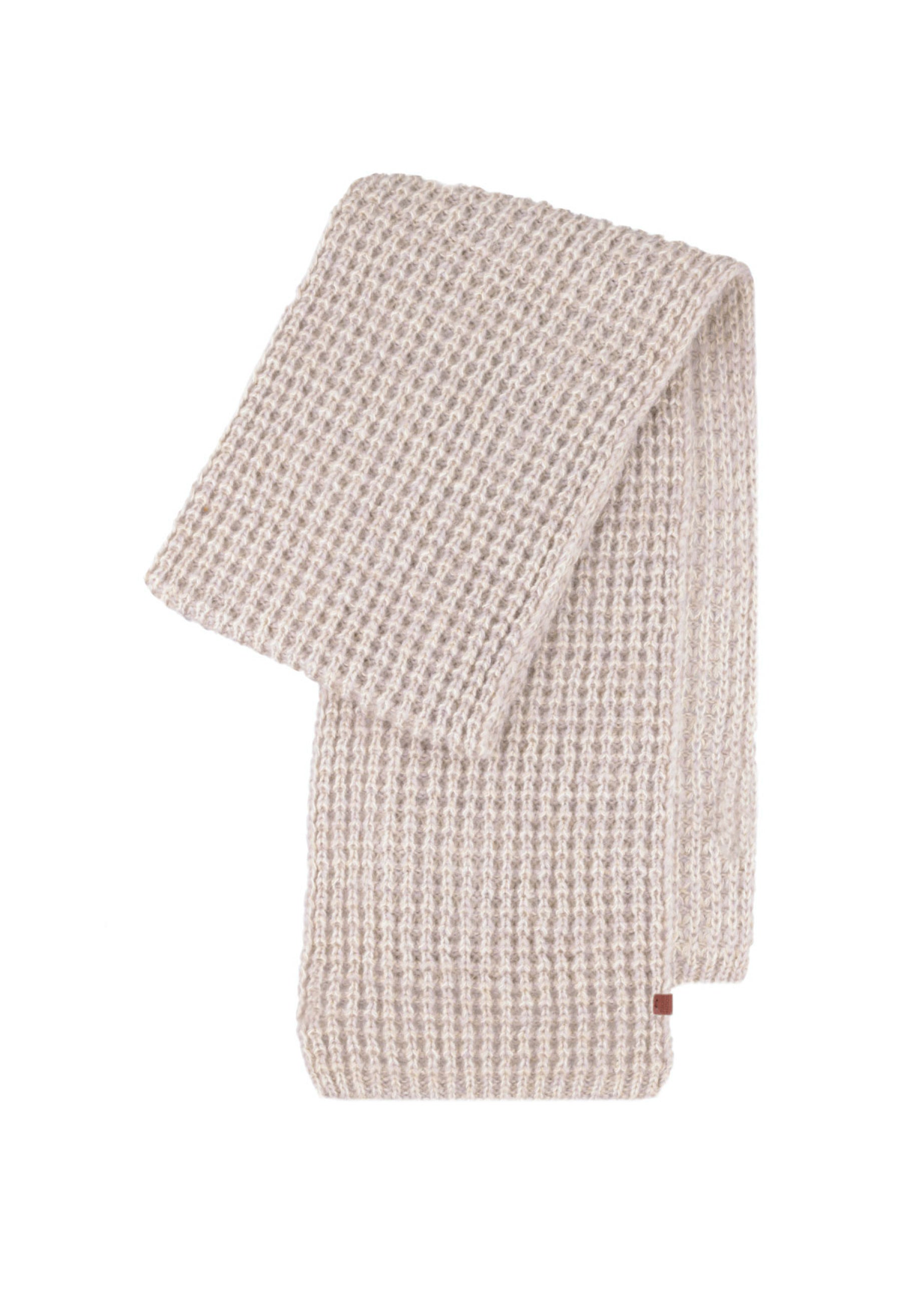 Chunky Waffle Knit Scarf