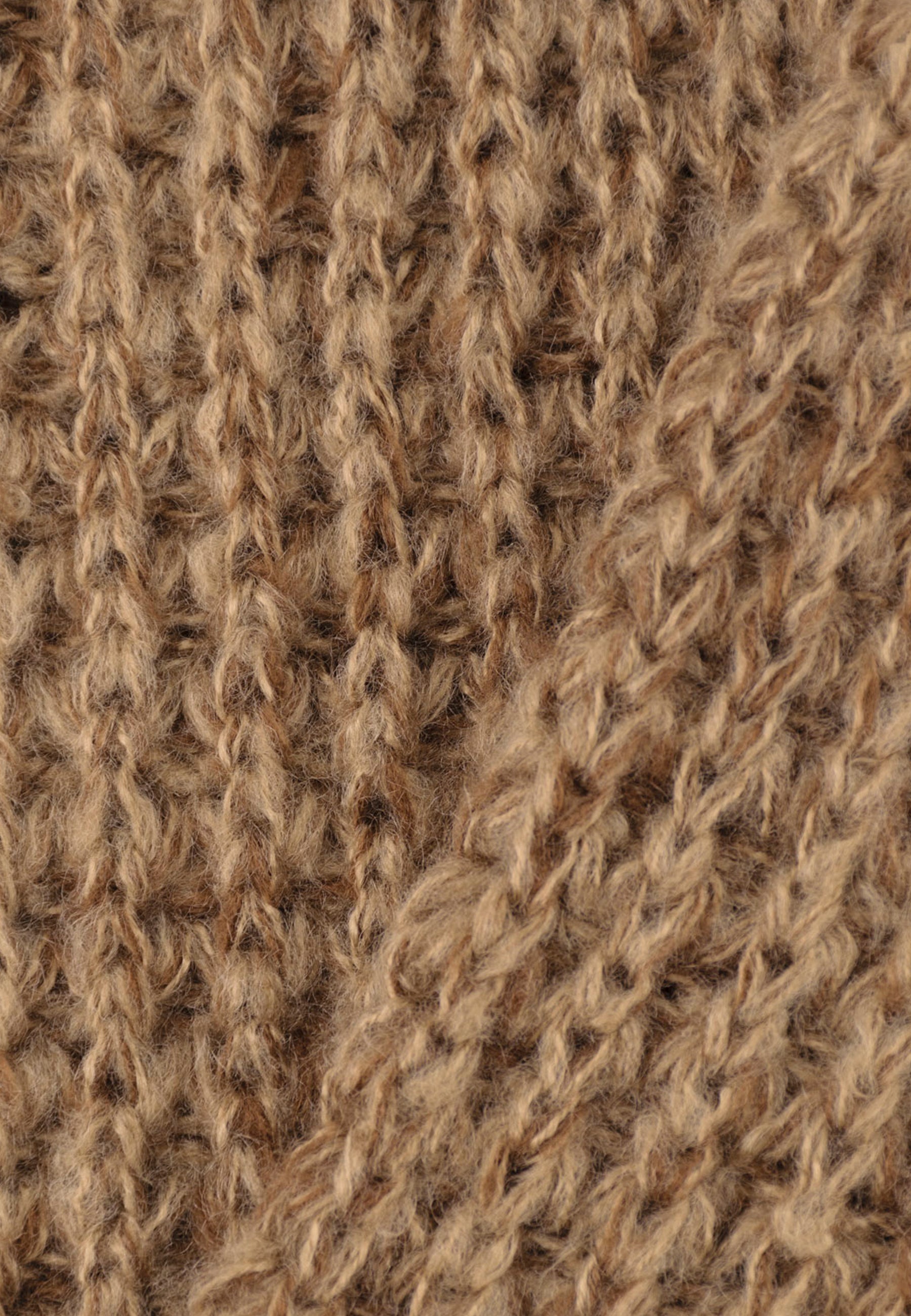 Chunky Waffle Knit Scarf