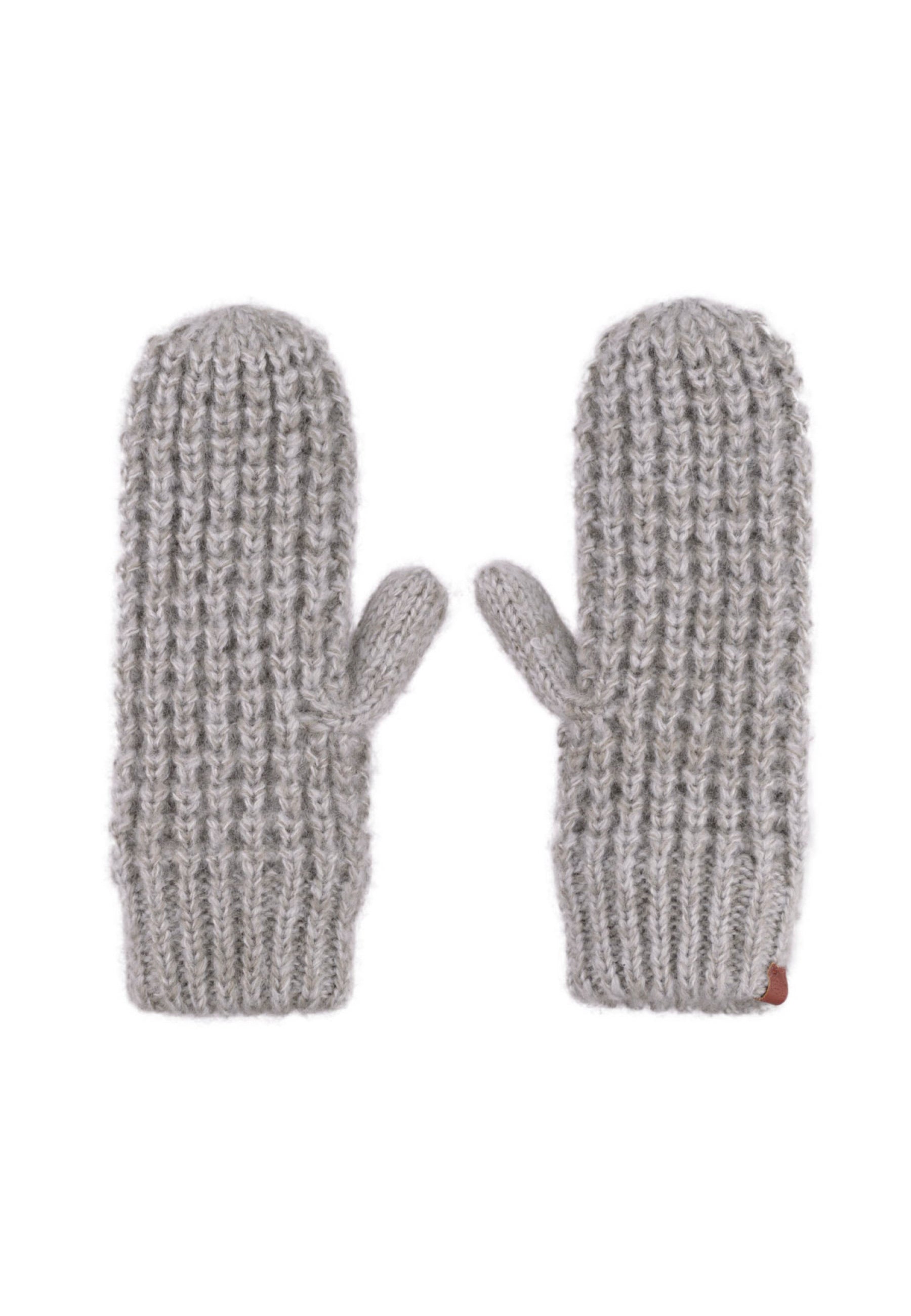Chunky Waffle Knit Fleece Lined Mittens