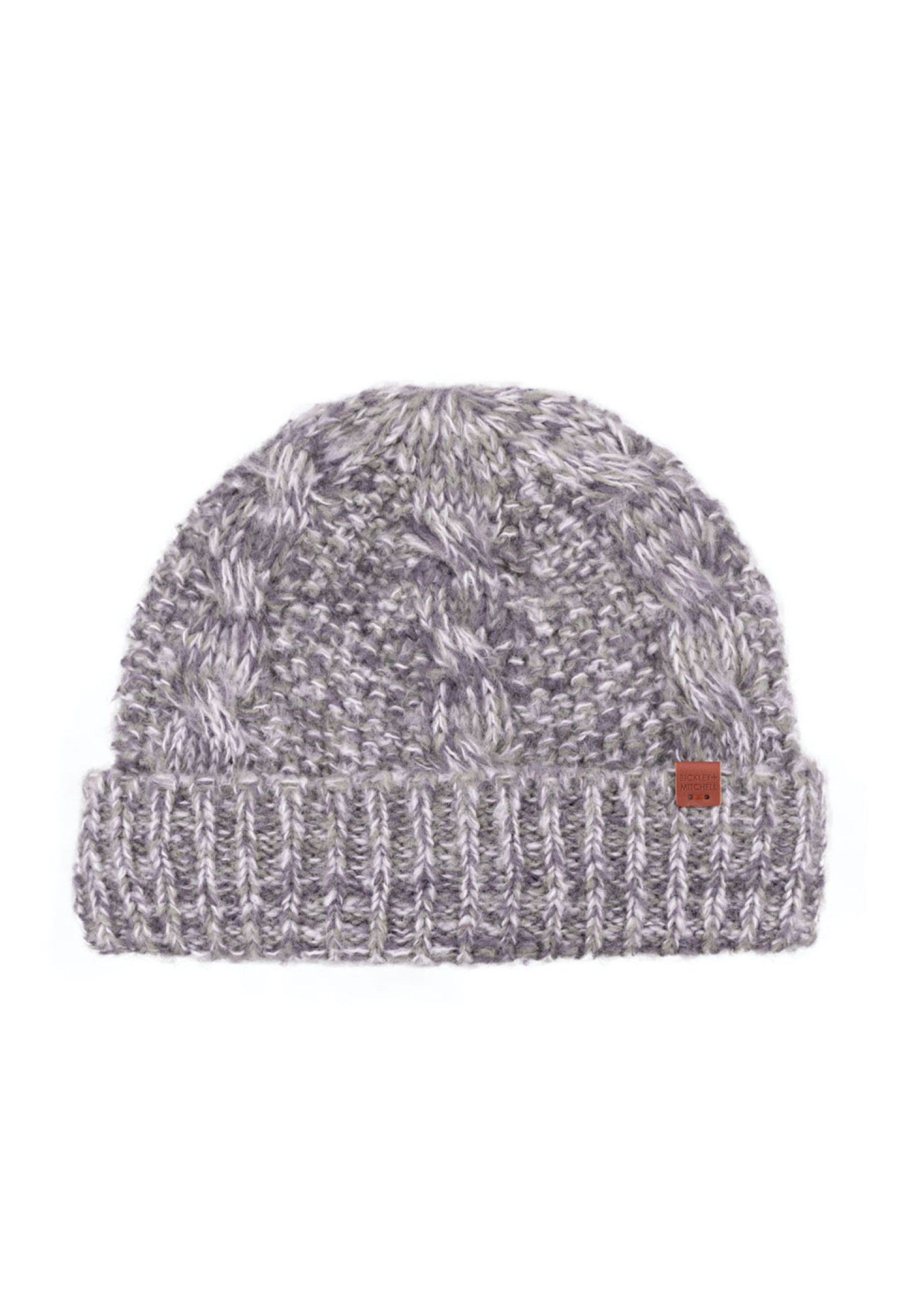 Cable Knit Fleece Lined Short Beanie