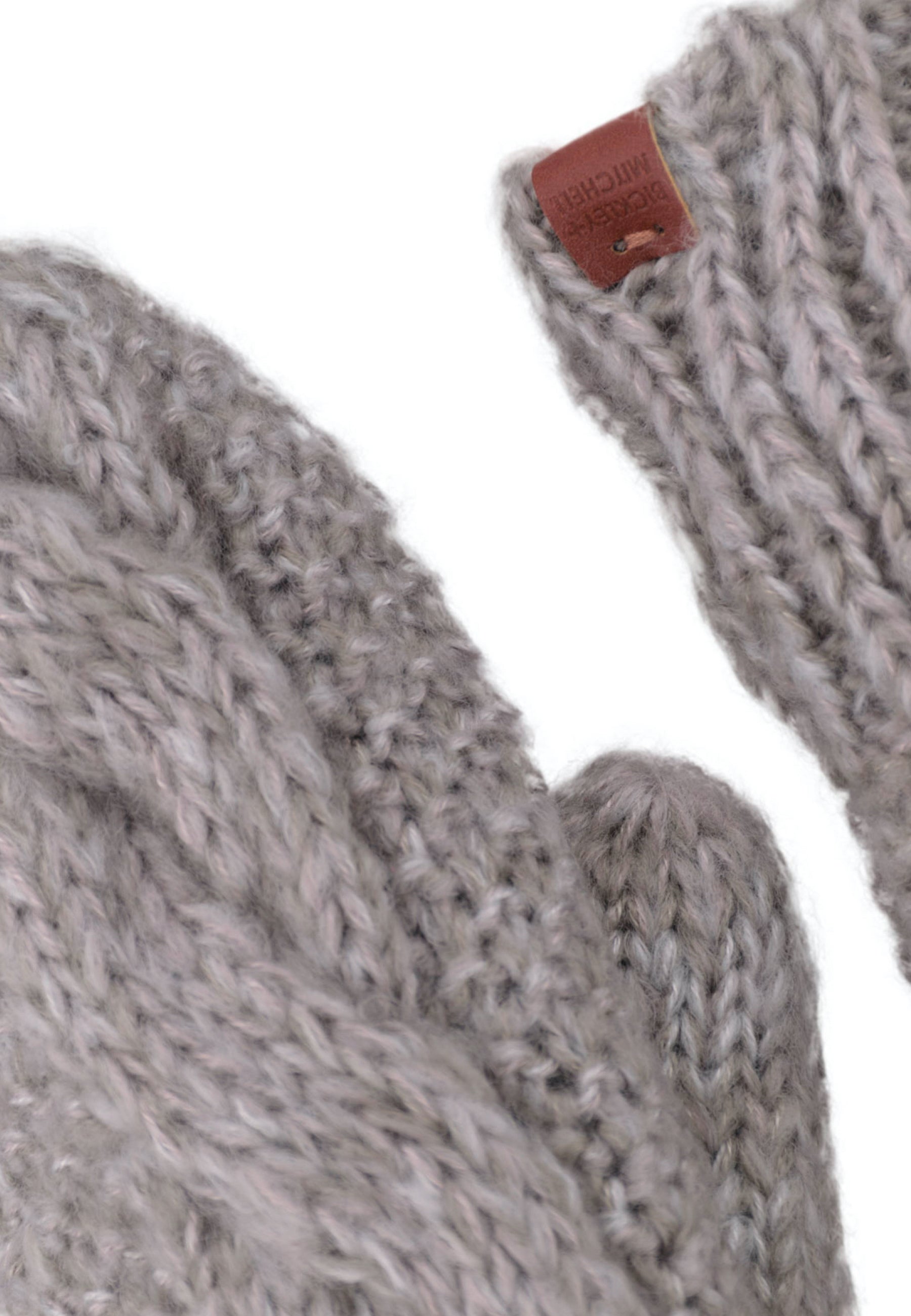 Fleece lined Cable Twist Mittens