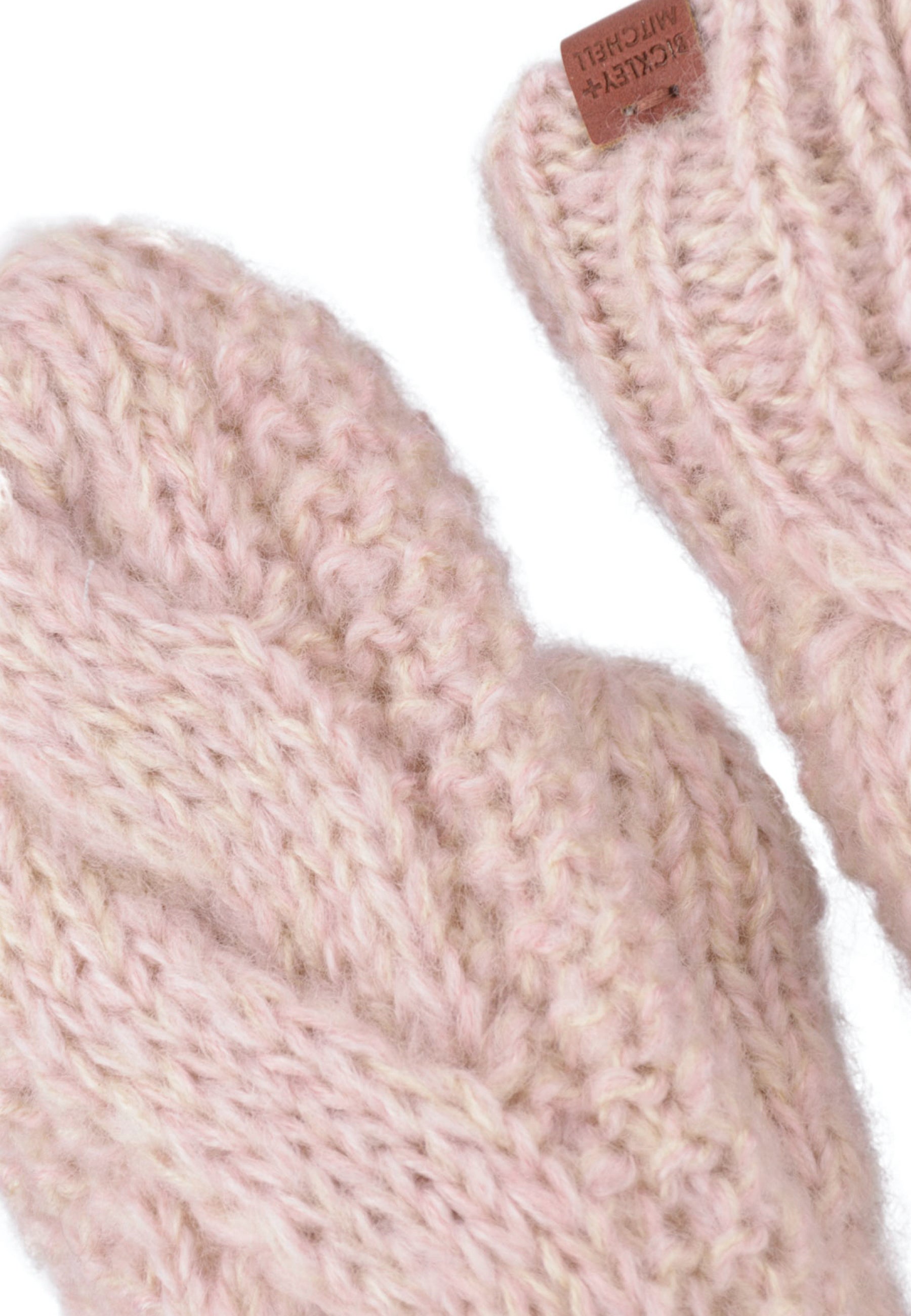 Fleece lined Cable Twist Mittens