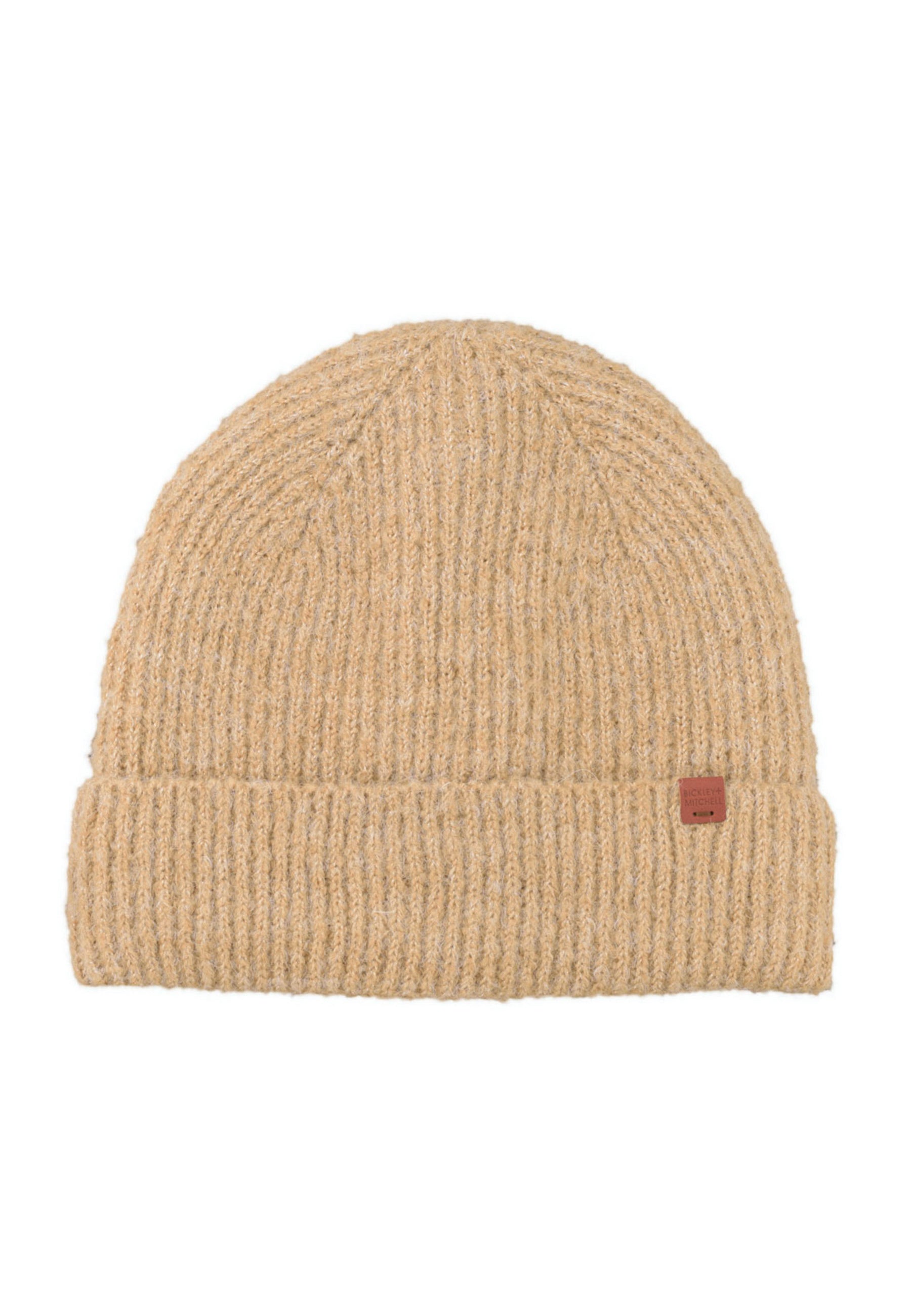 Soft Rib Knit Lined Beanie