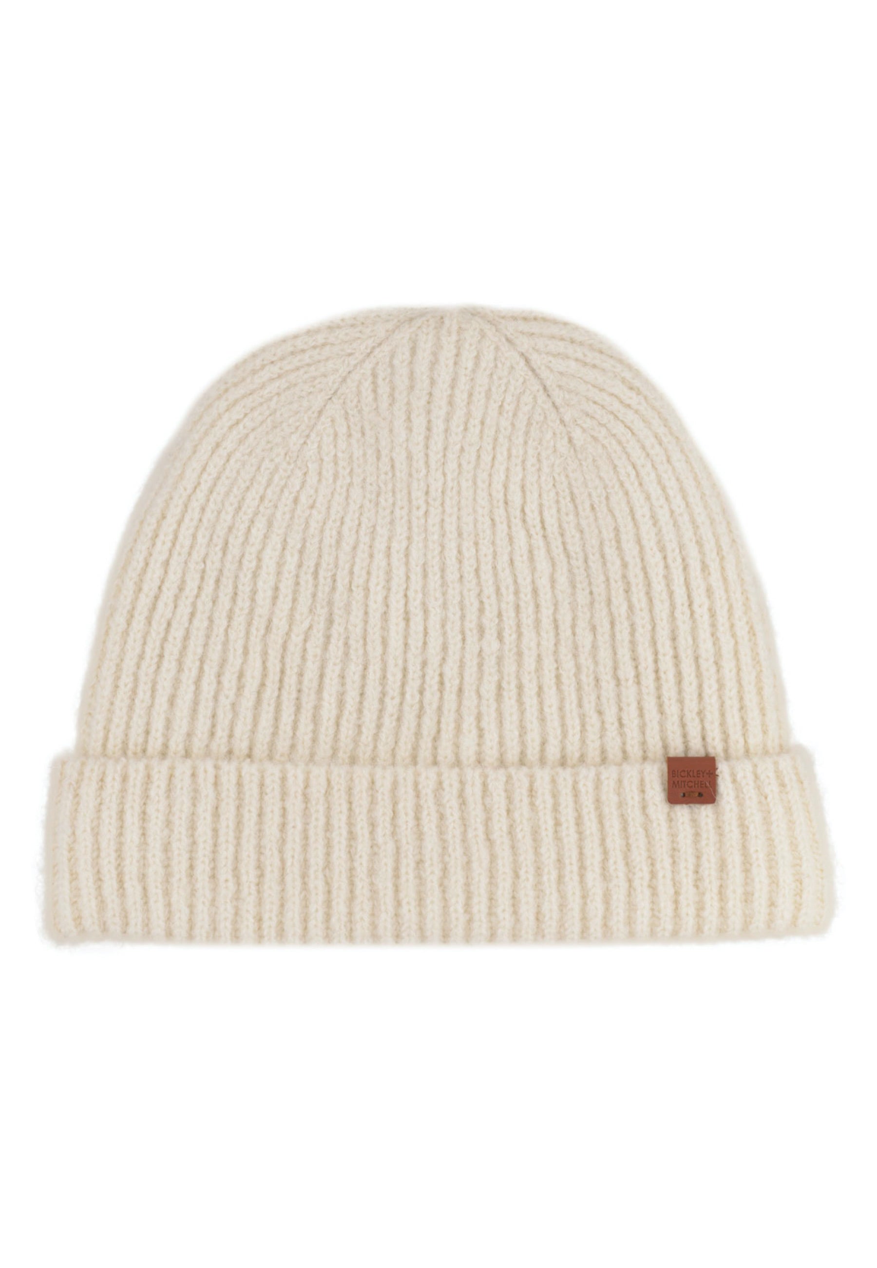 Soft Rib Knit Lined Beanie