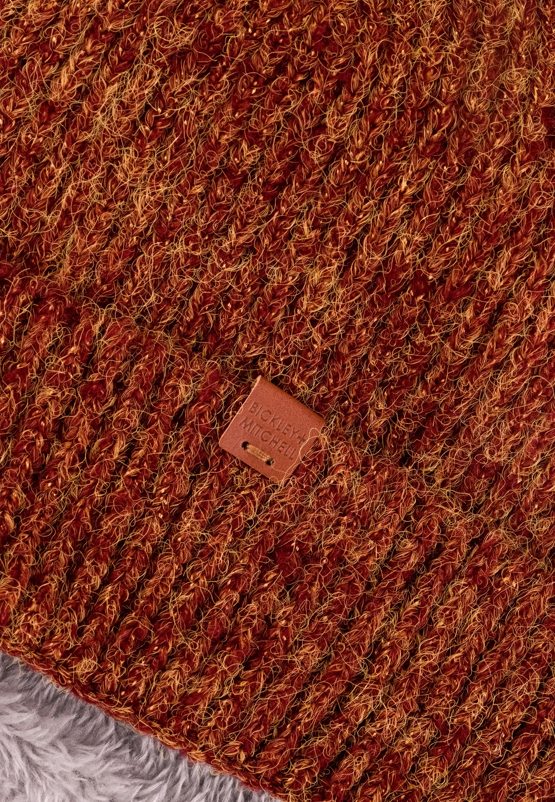 Soft Rib Knit Lined Beanie