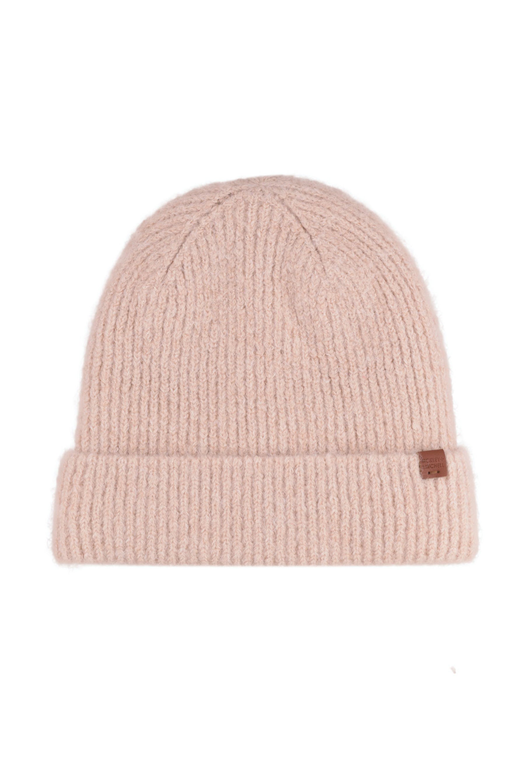 Soft Rib Knit Lined Beanie