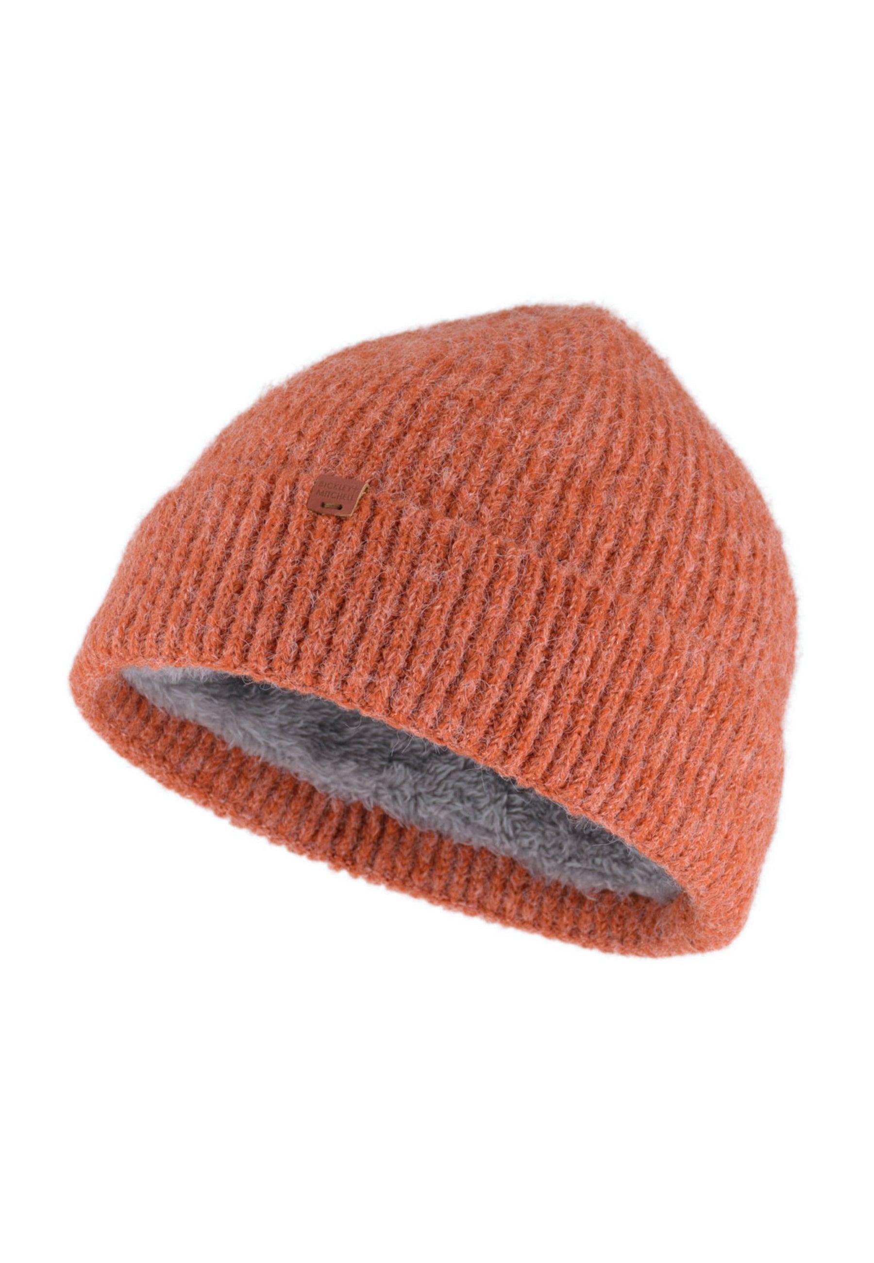 Soft Rib Knit Lined Beanie