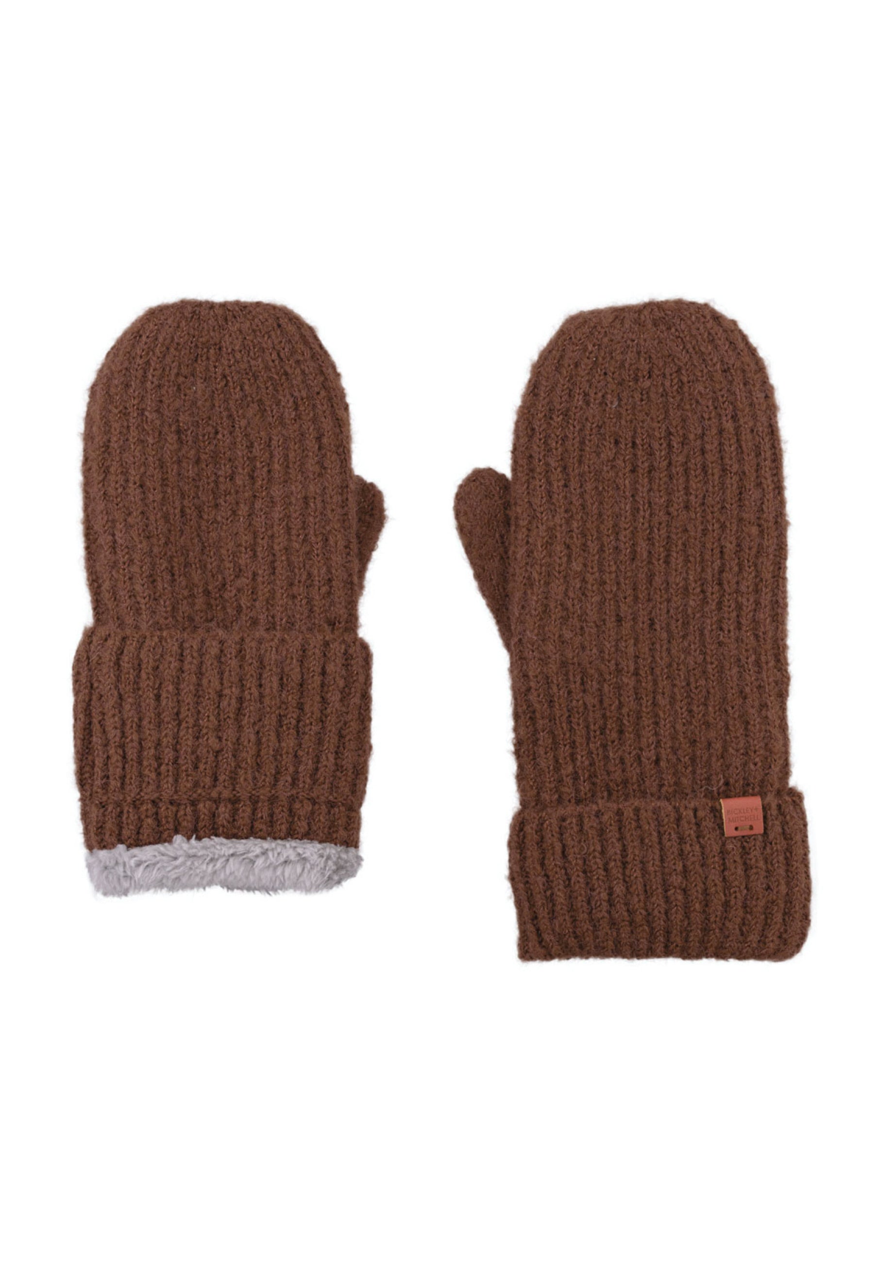 Soft Rib Lined Mittens