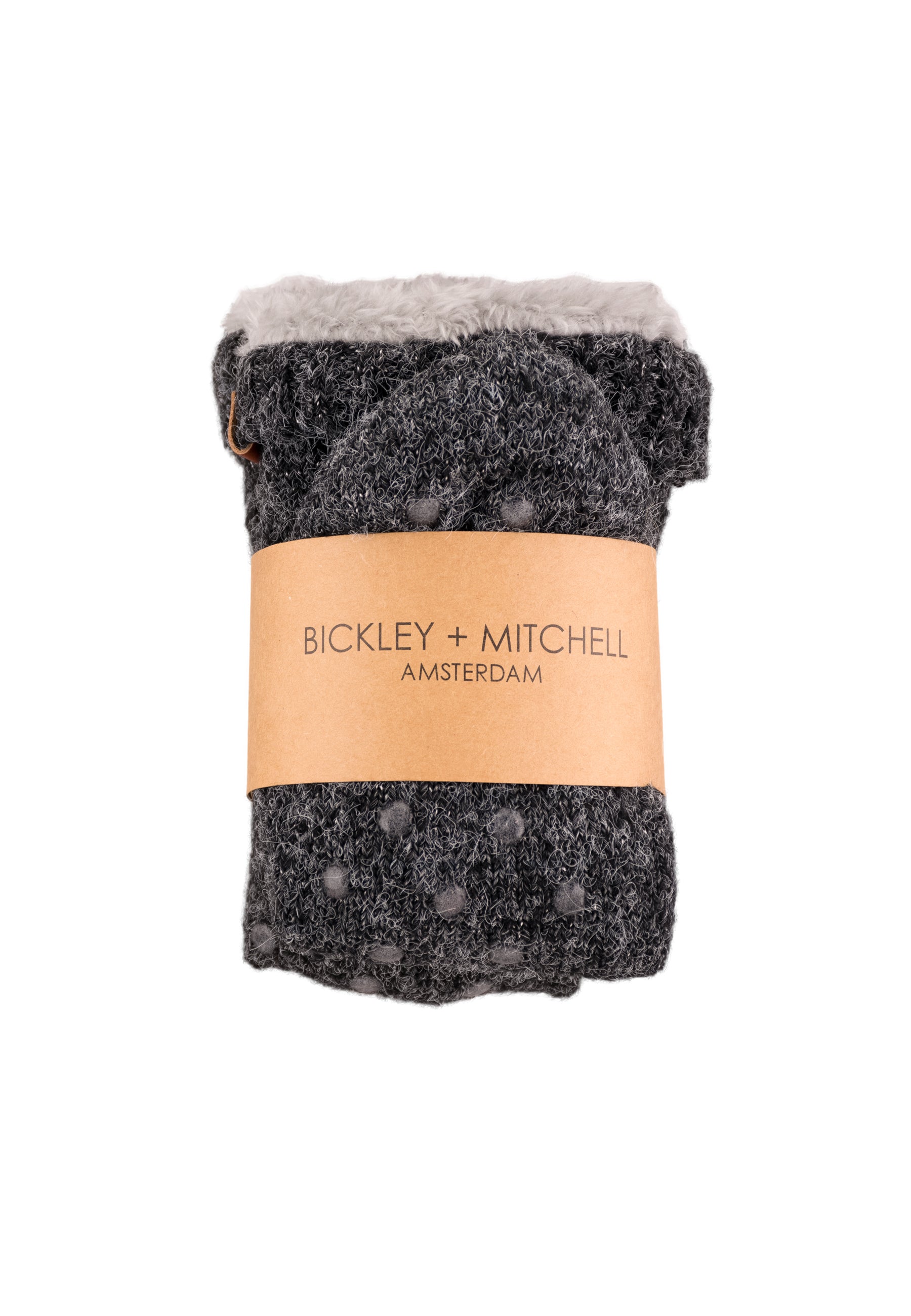 Short Soft Rib Slipper Socks