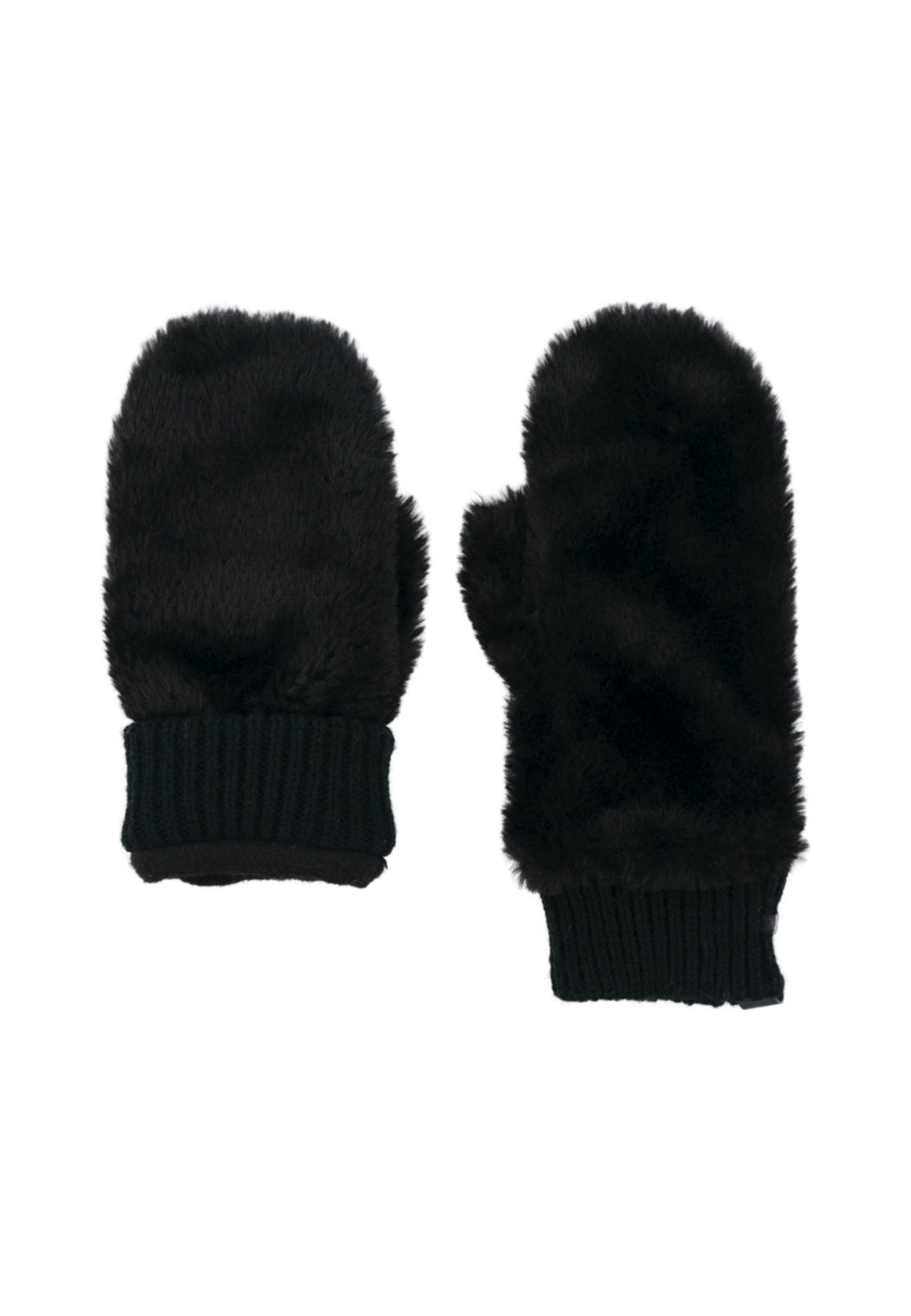 Fake Fur Mittens
