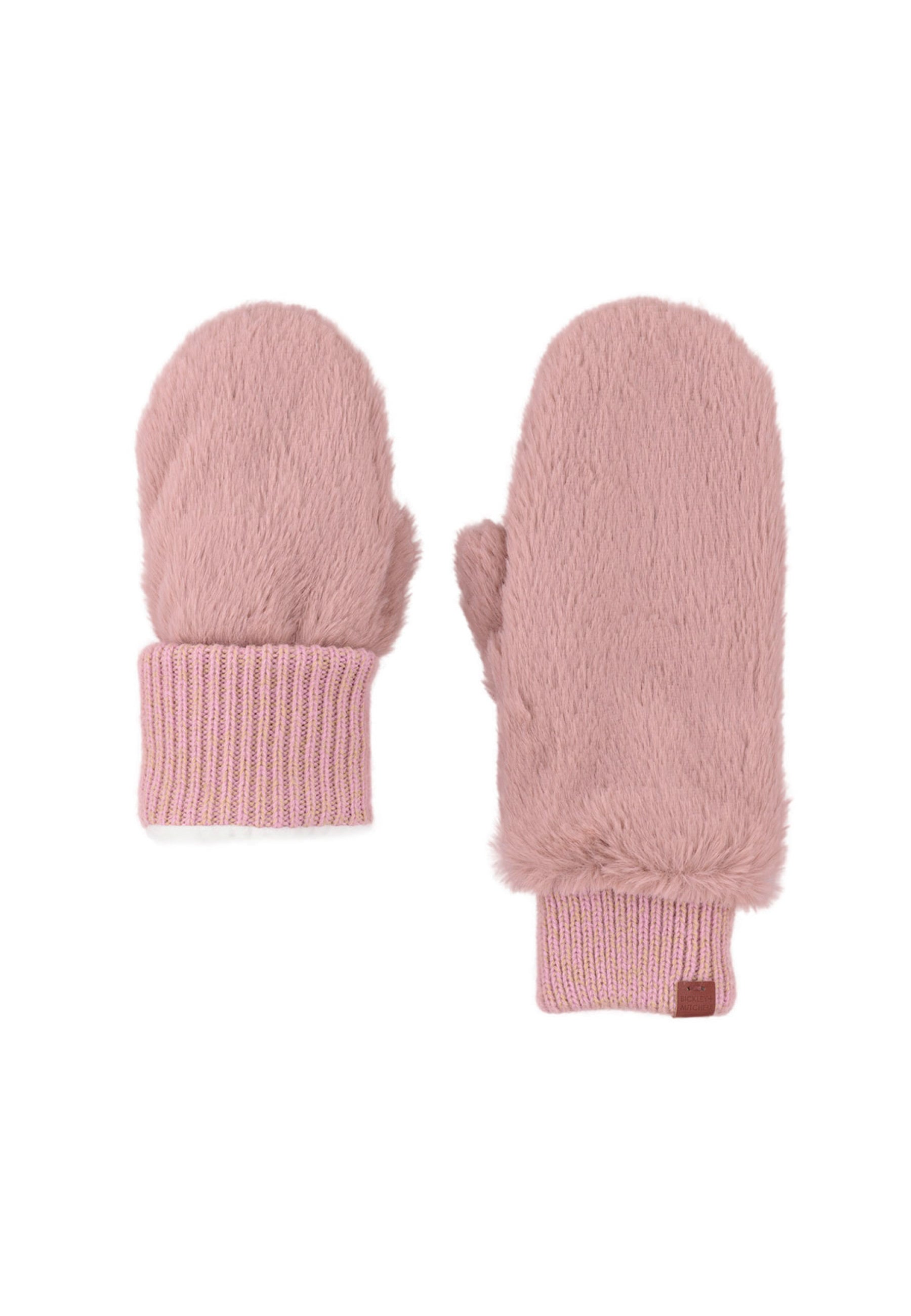 Fake Fur Mittens