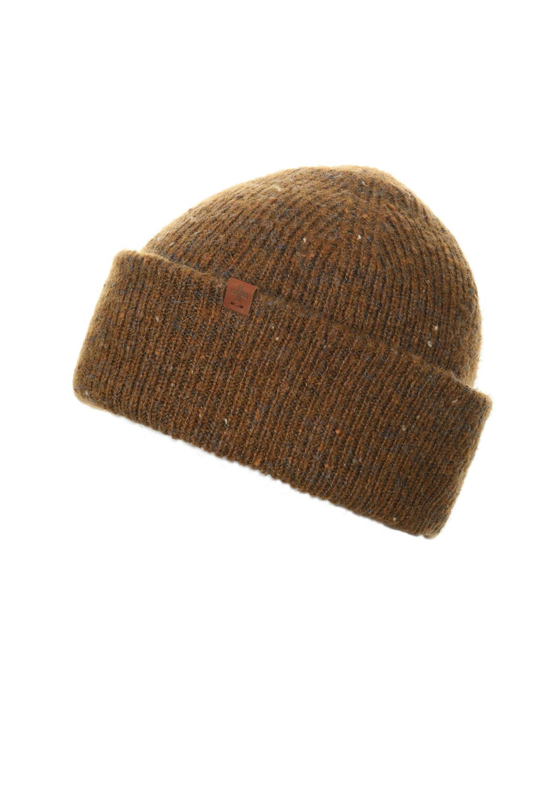 Flecked Wool Blend Beanie