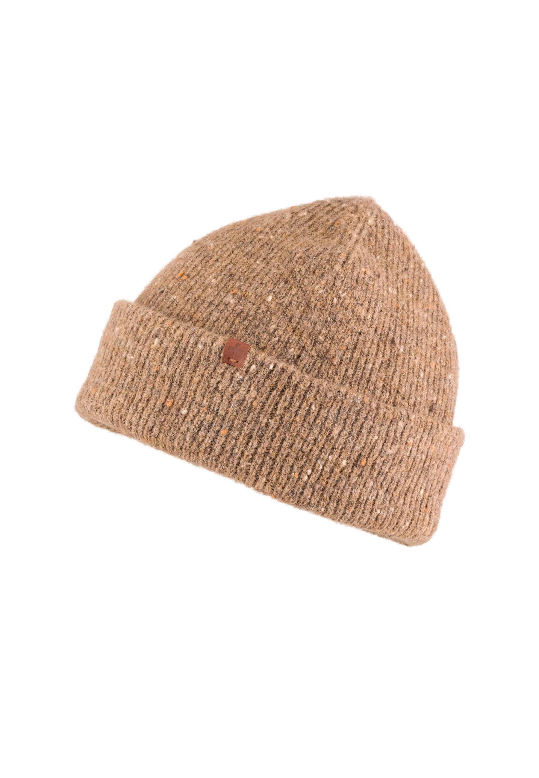 Flecked Wool Blend Beanie