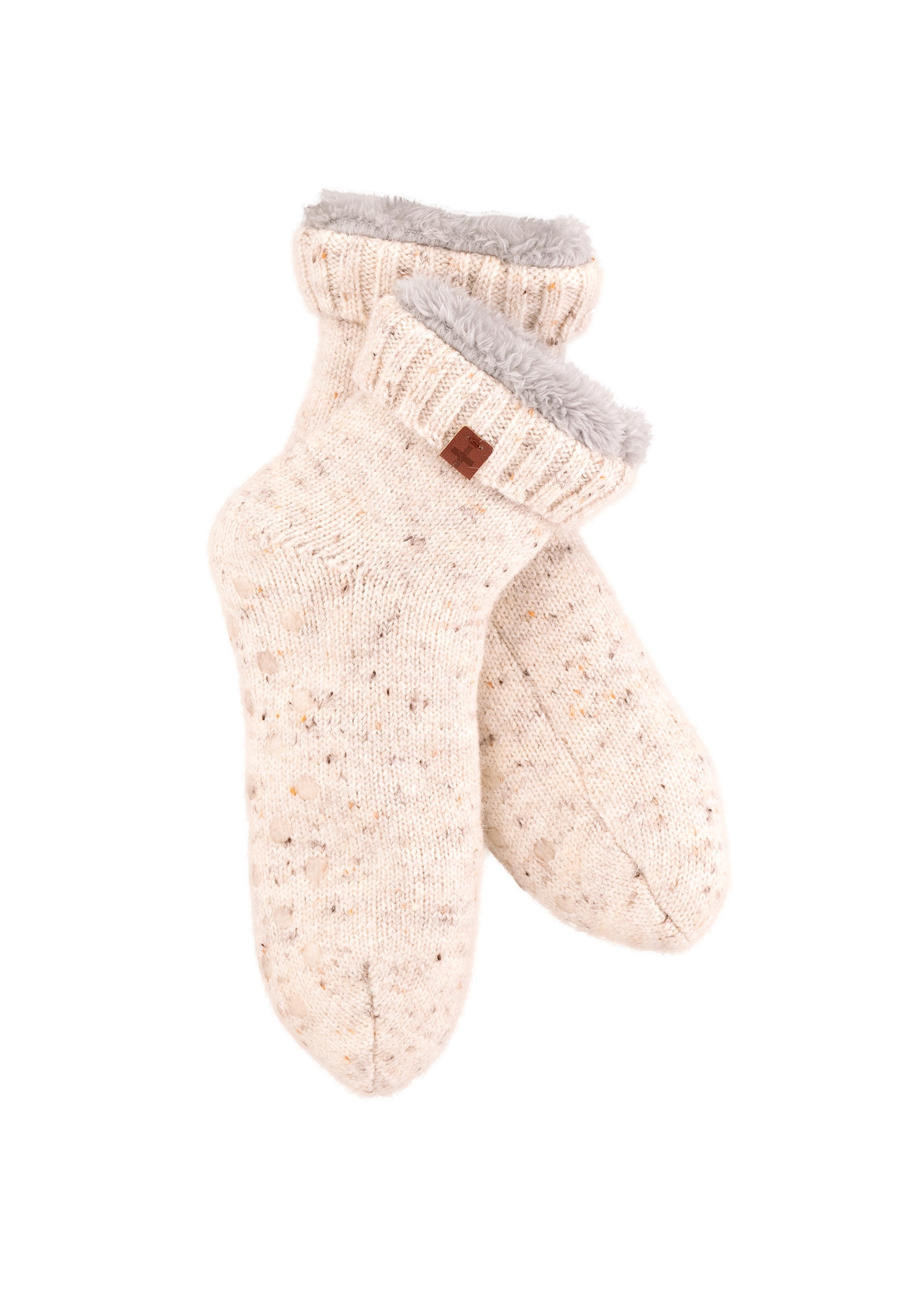 Lined Short Slipper Socks