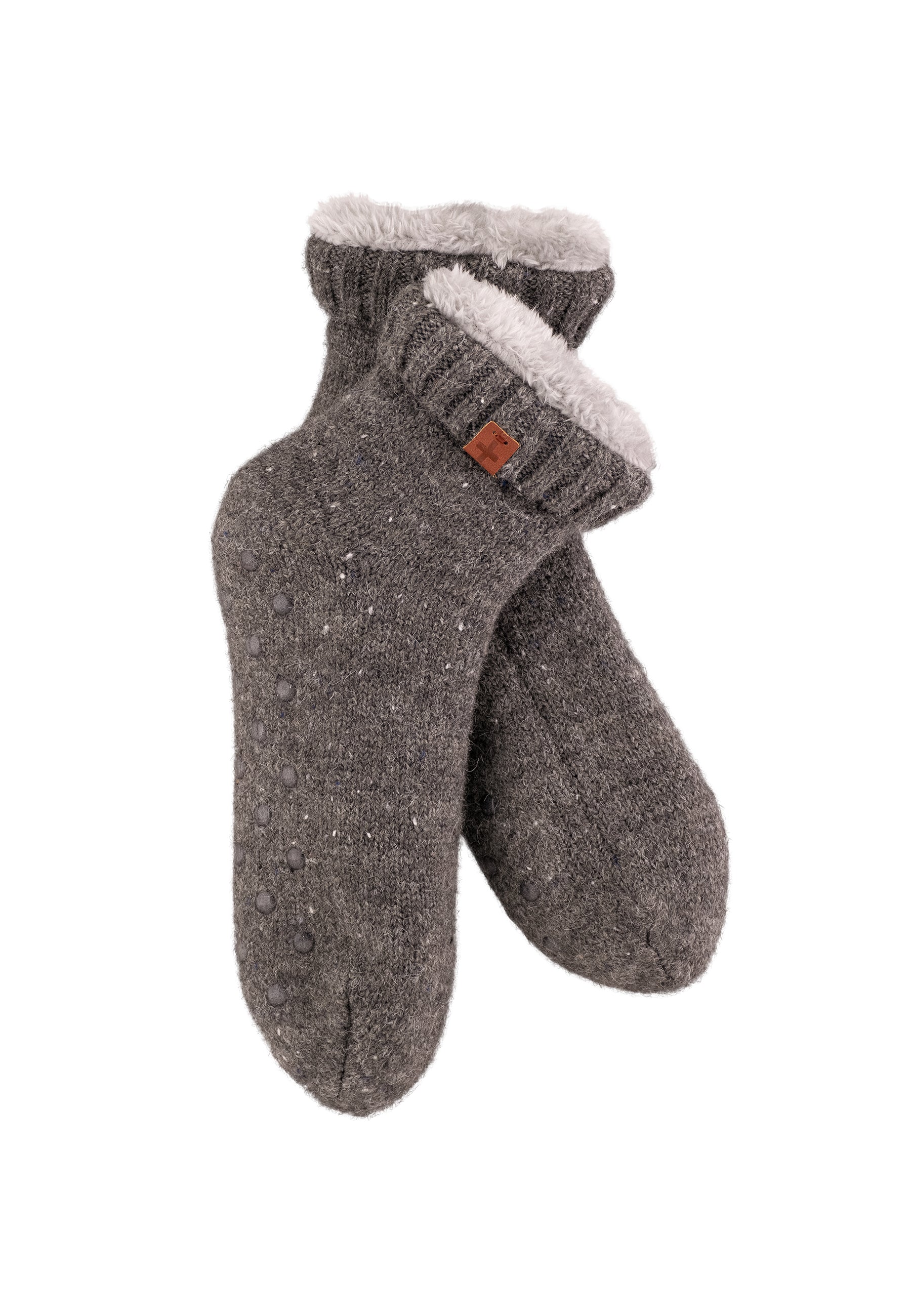 Lined Short Slipper Socks