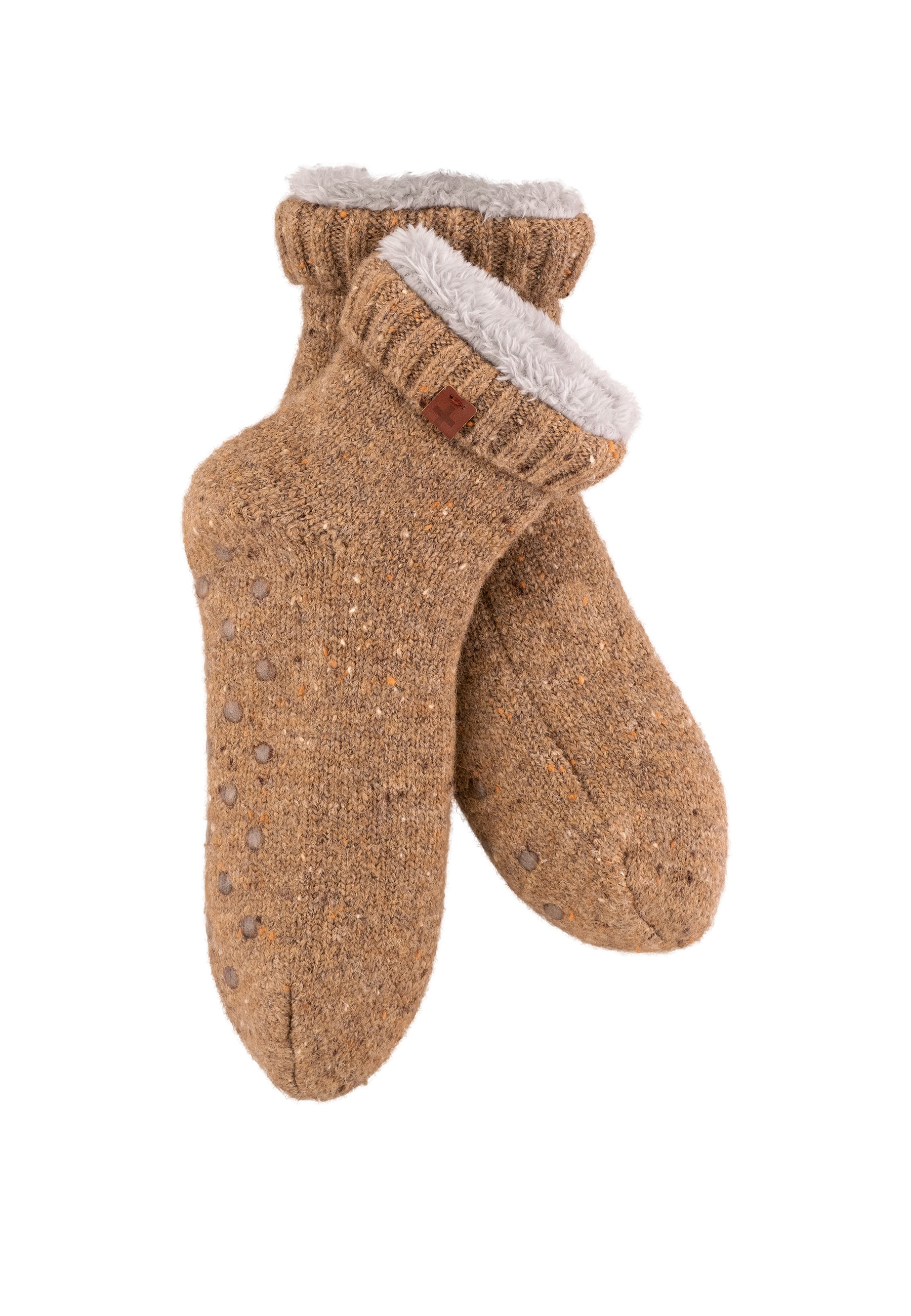 Lined Short Slipper Socks