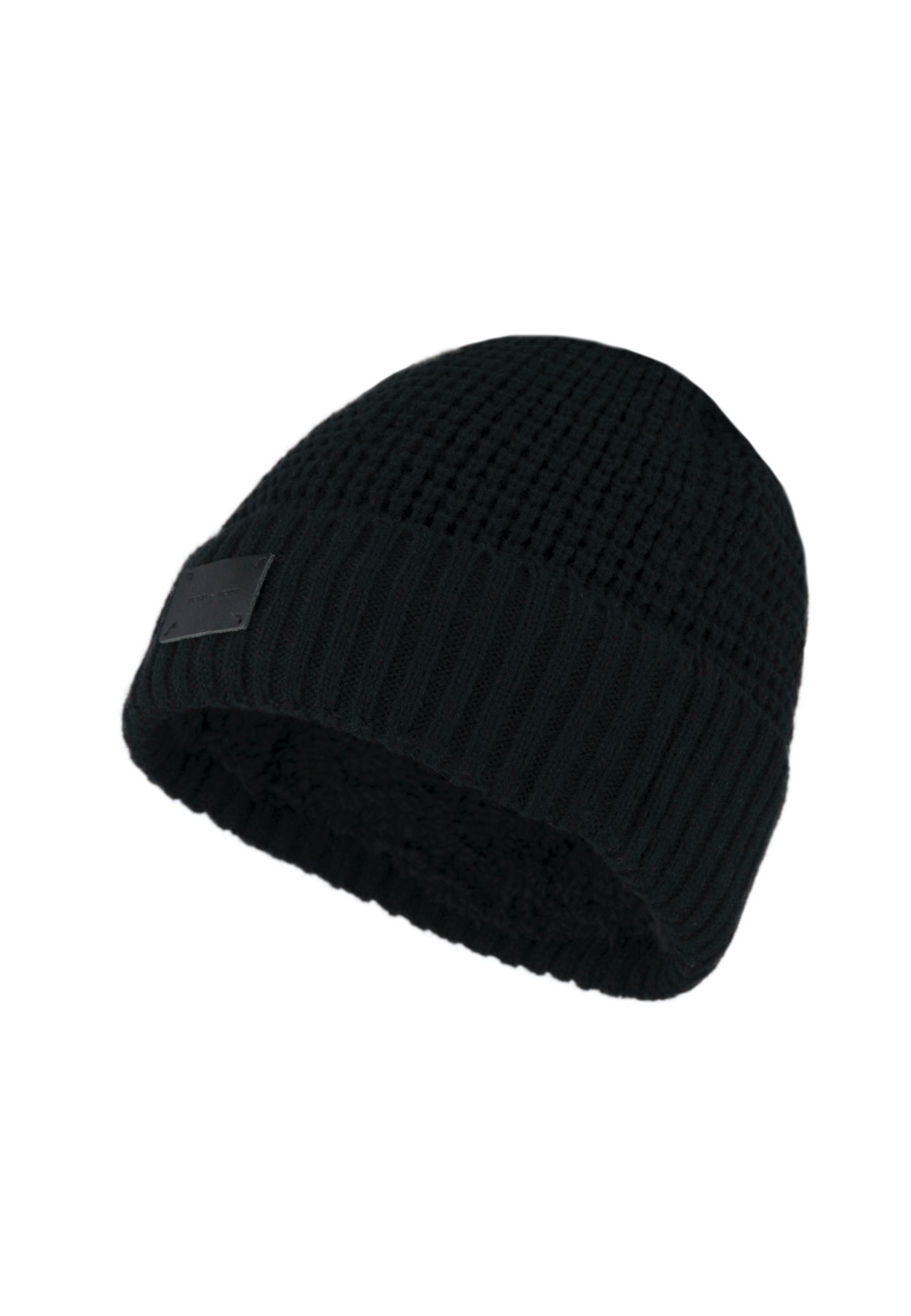Wool Blend Teddy Beanie