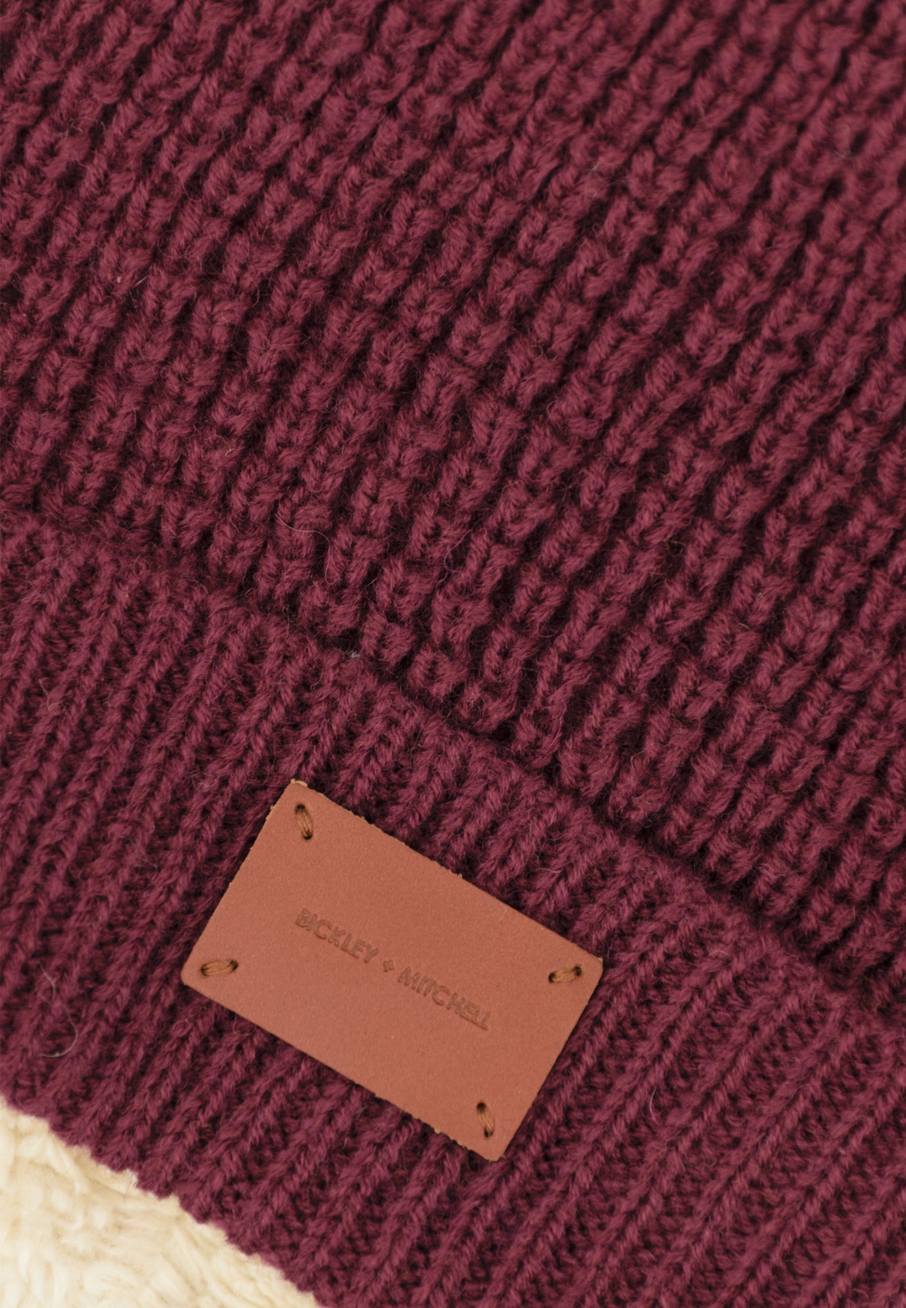 Wool Blend Teddy Lined Beanie